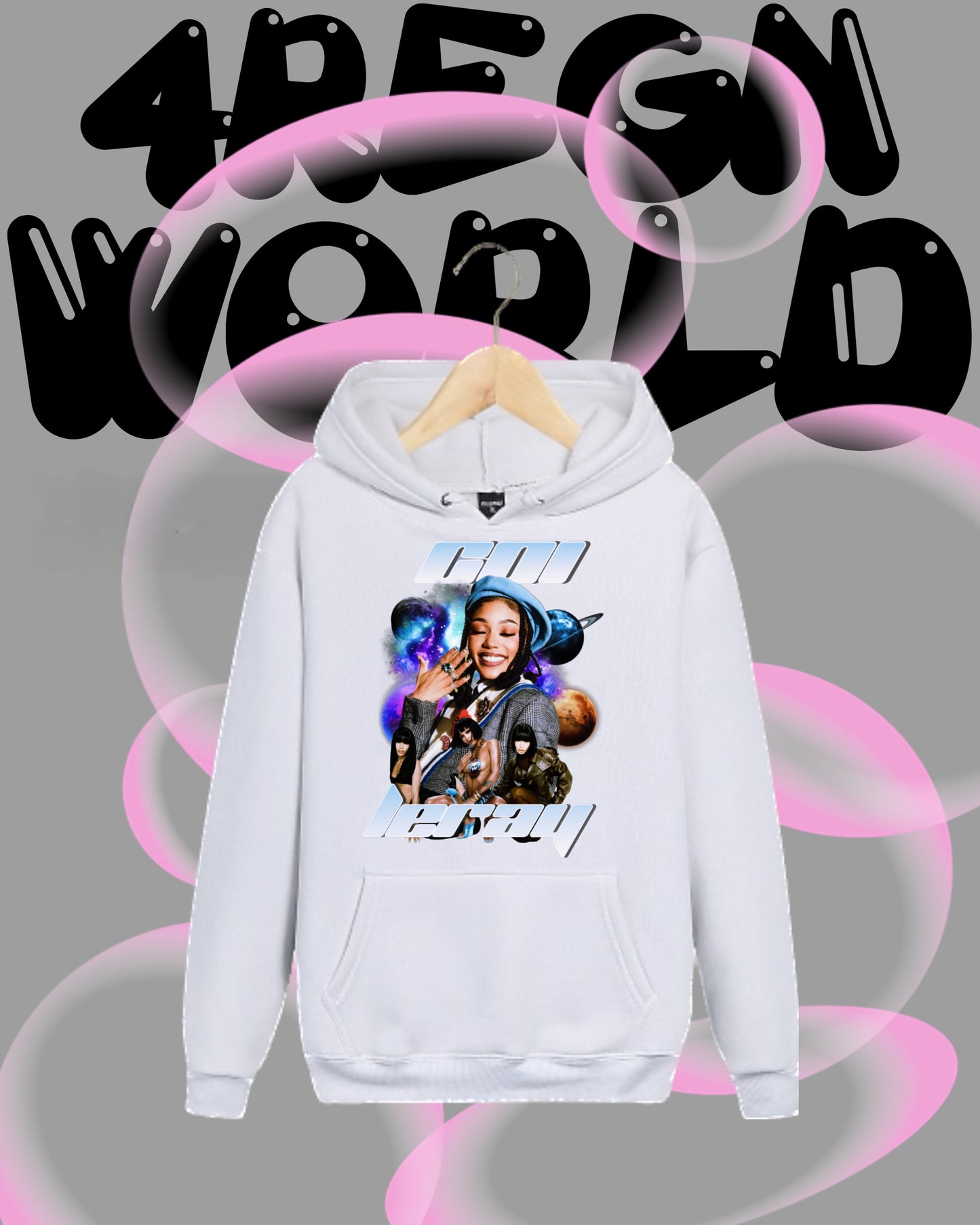 Graphic Hoodie Coi Leray