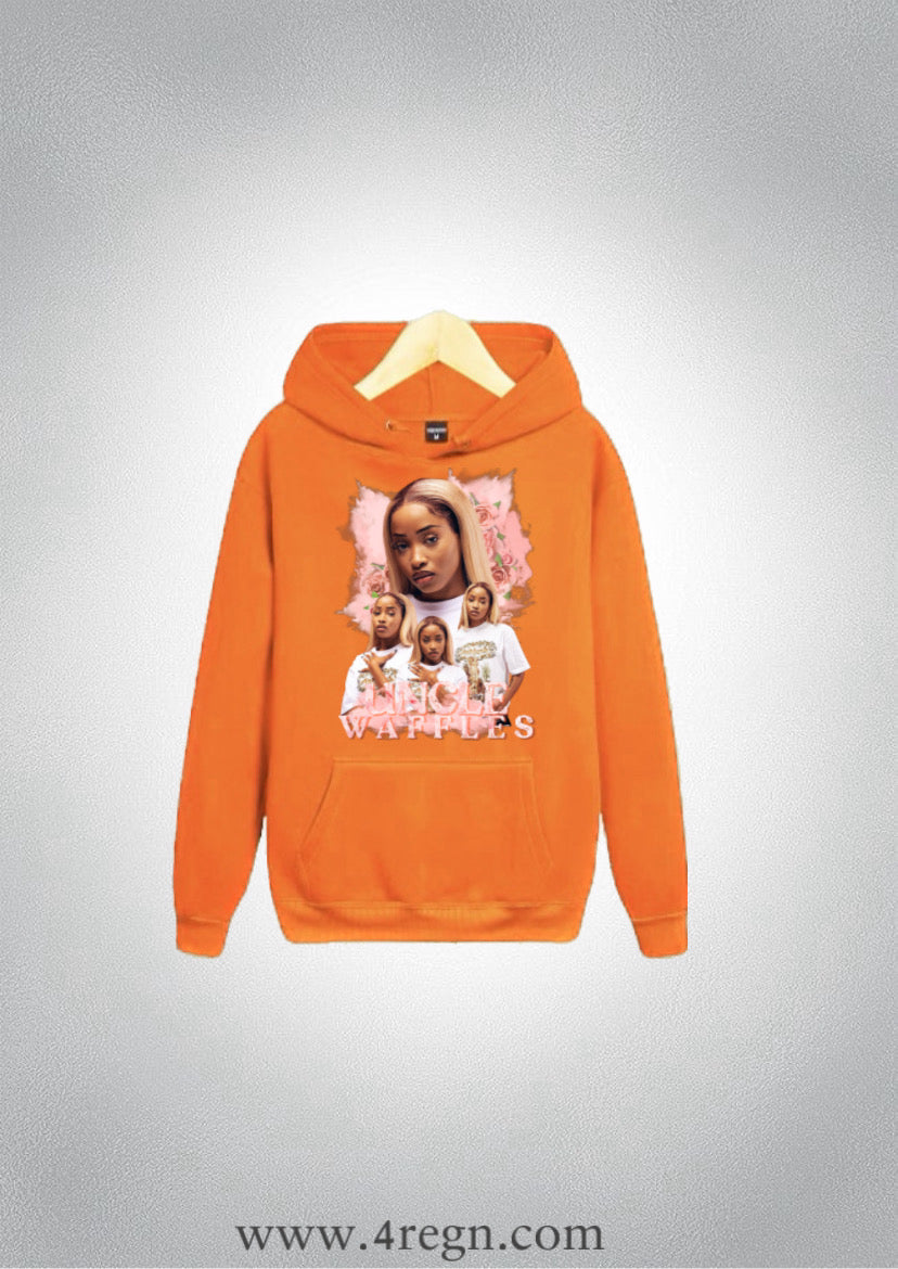 Graphic Hoodie Uncle Waffles
