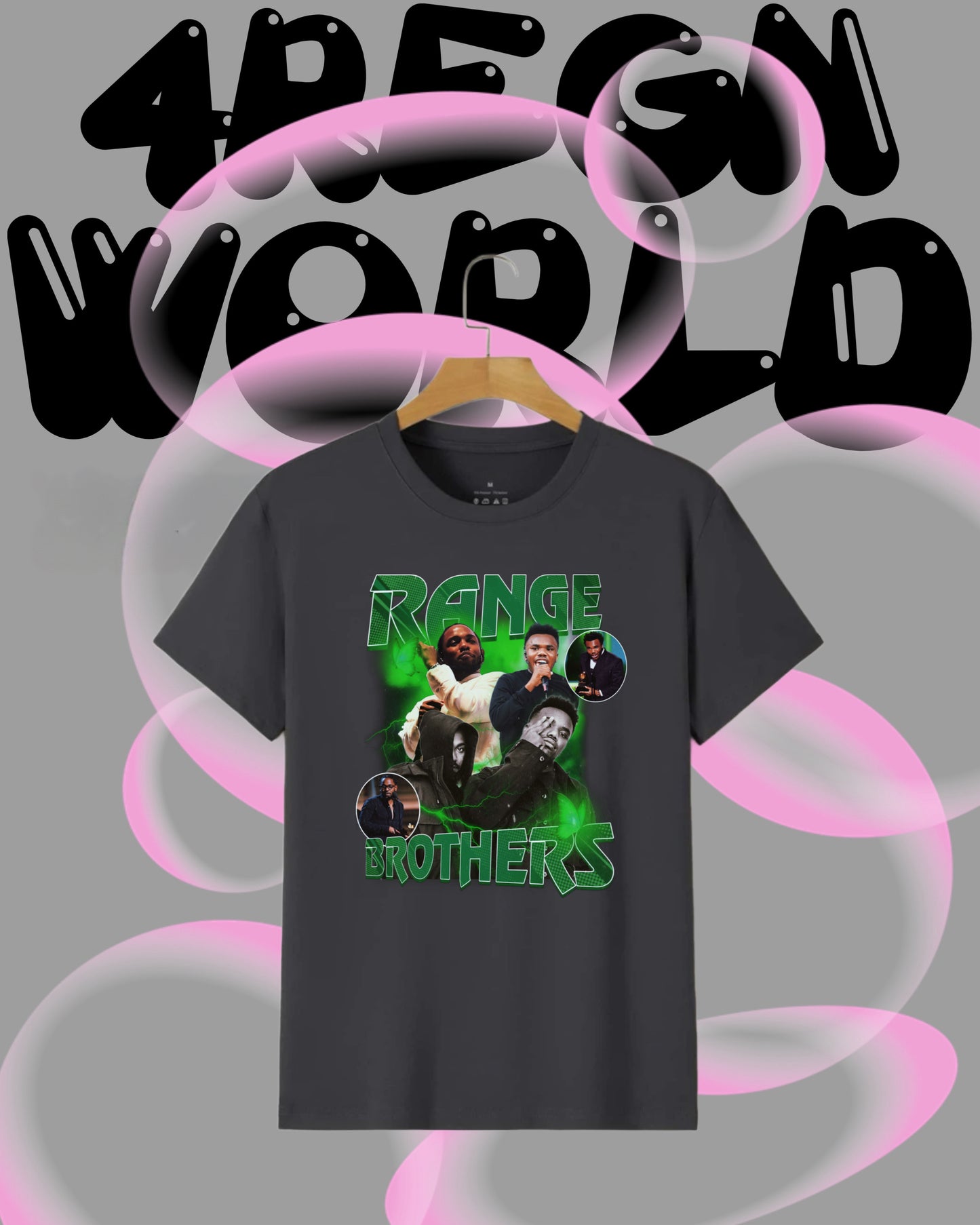 Graphic Tee Kendrick Lamar & Baby KEEM