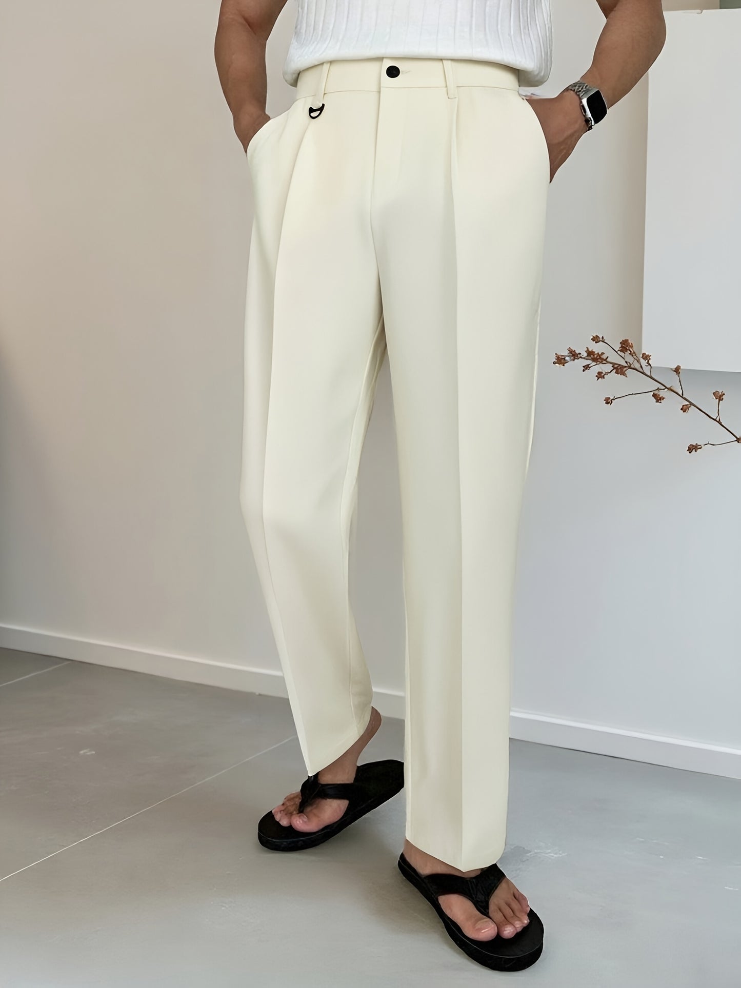 Straight Leg Dress Pants