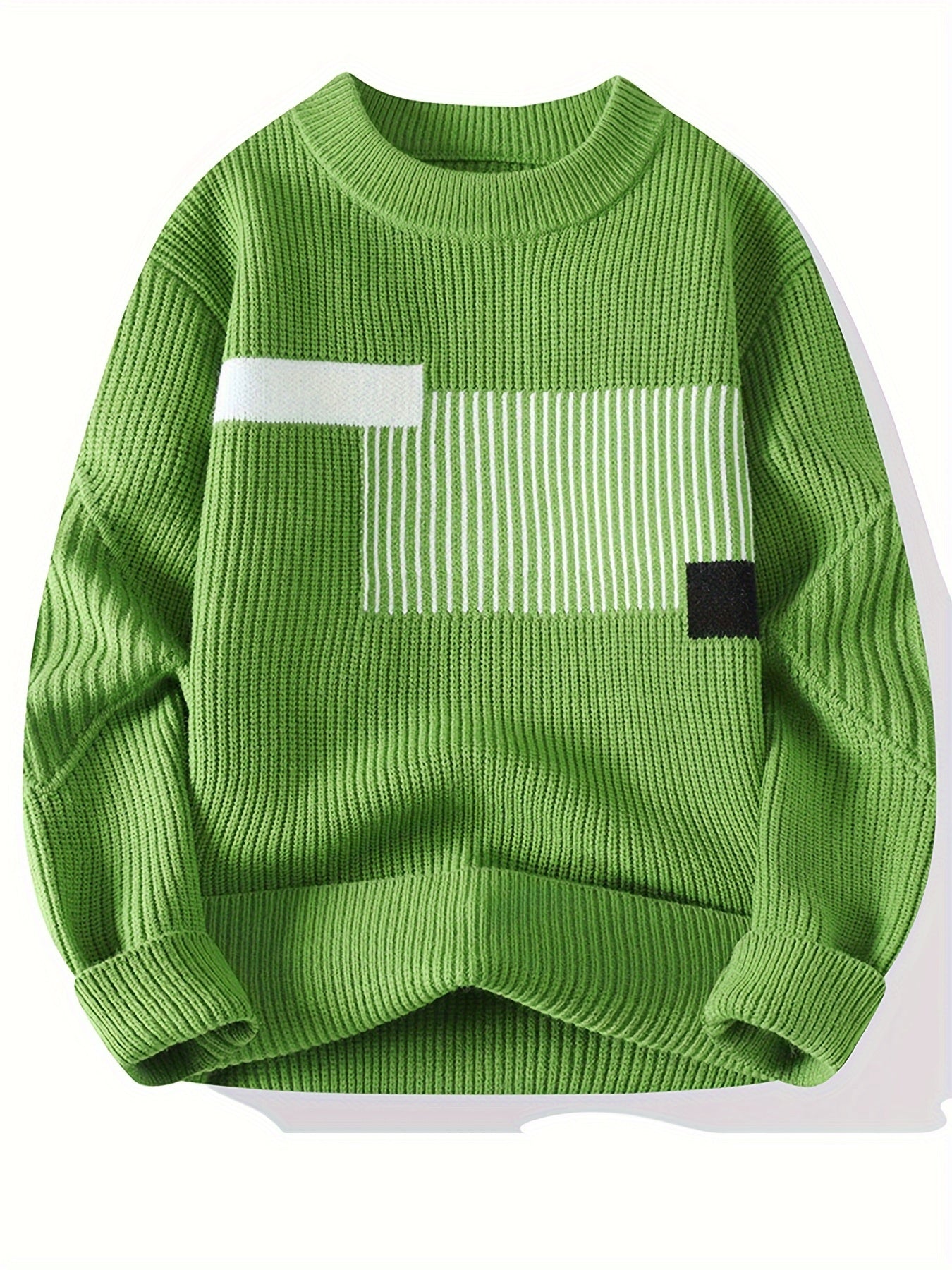 Iron Genghis Men's Geometric Pattern Sweater