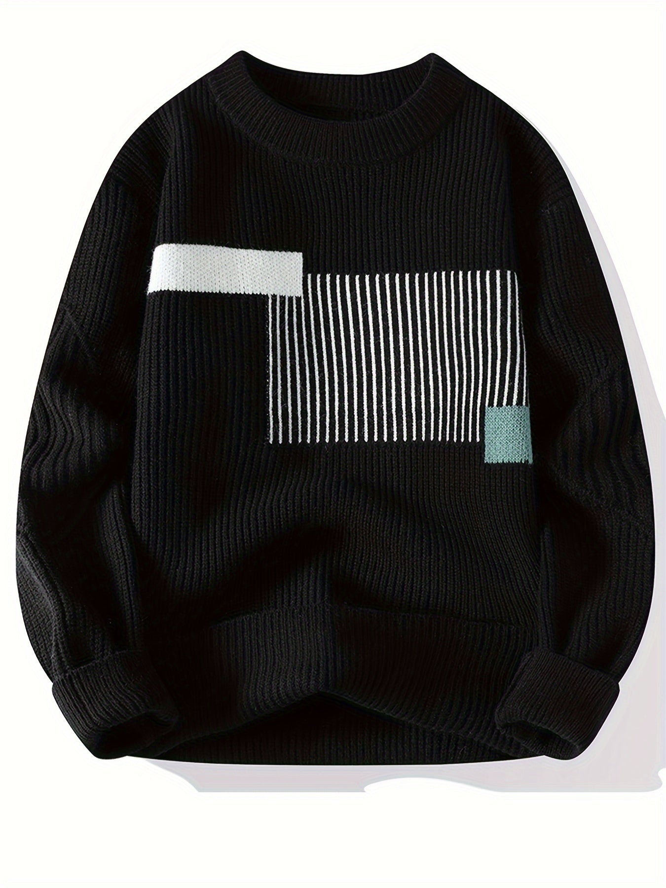 Iron Genghis Men's Geometric Pattern Sweater