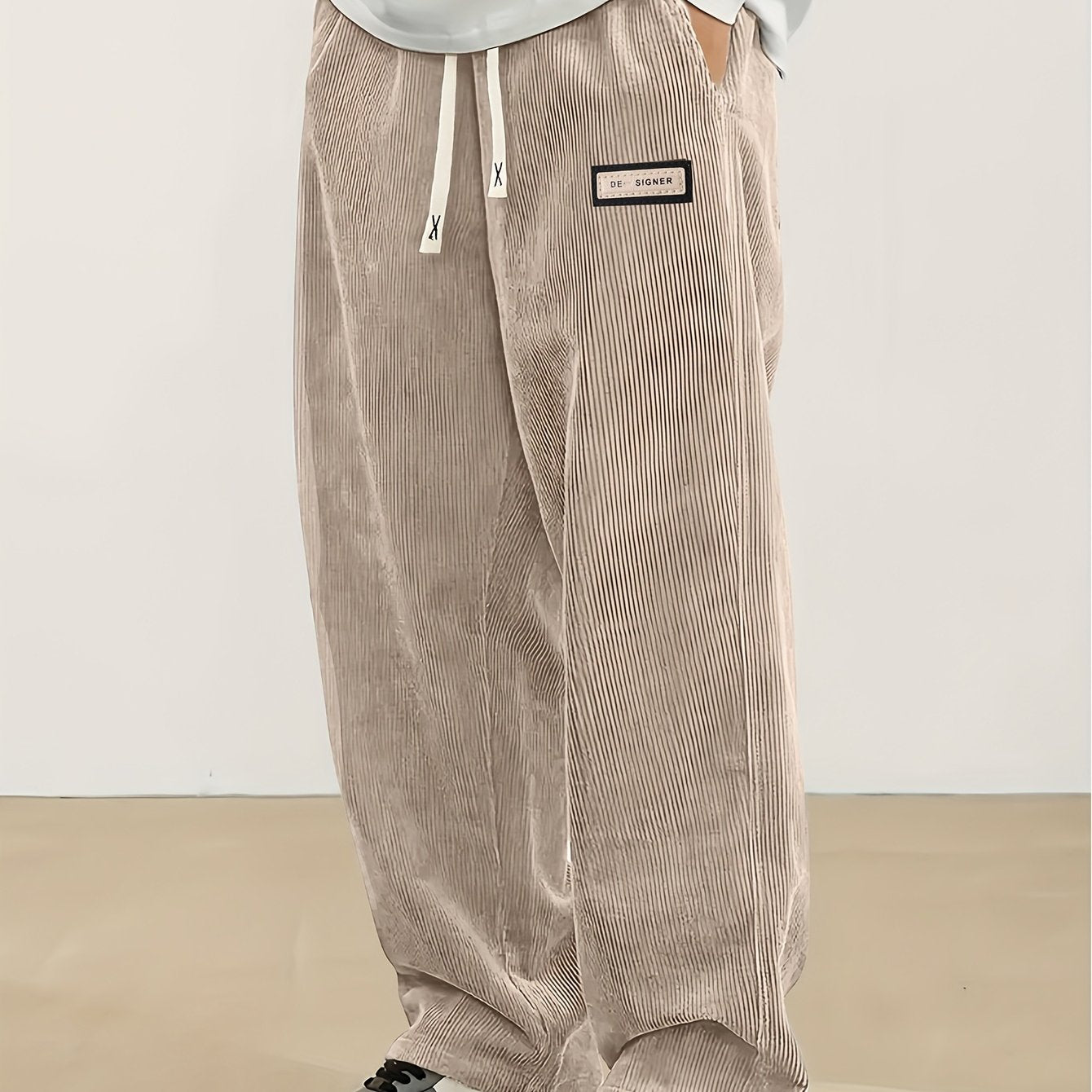 Corduroy Loose Fit Joggers