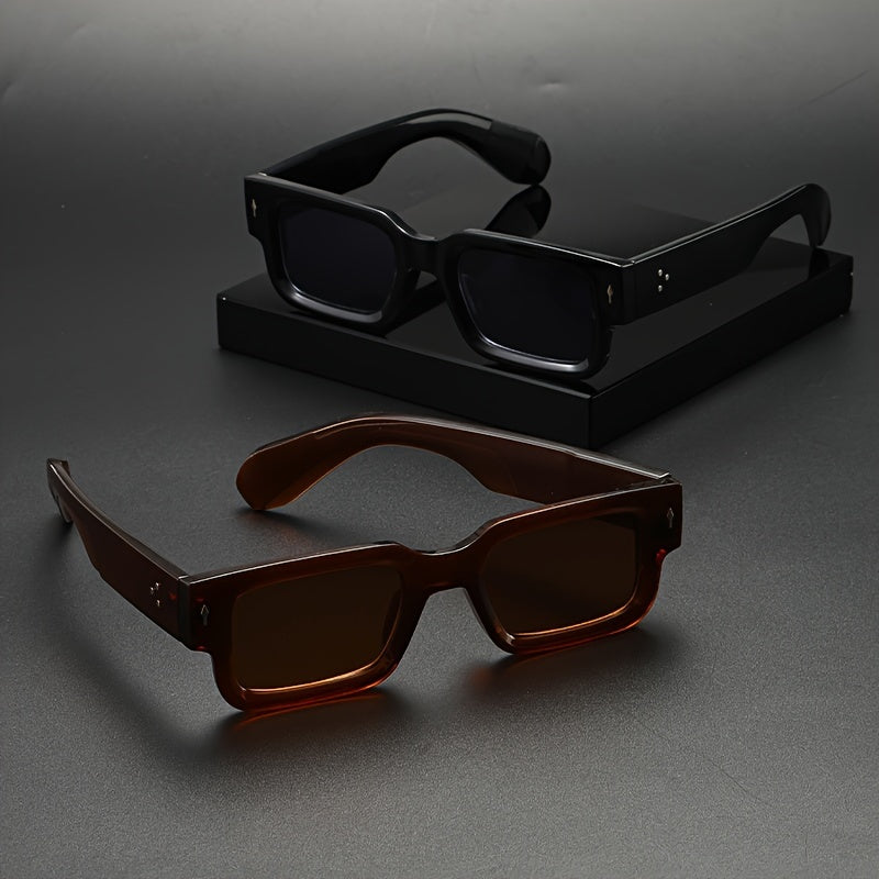 2pcs Men'S Stylish Sunglasses