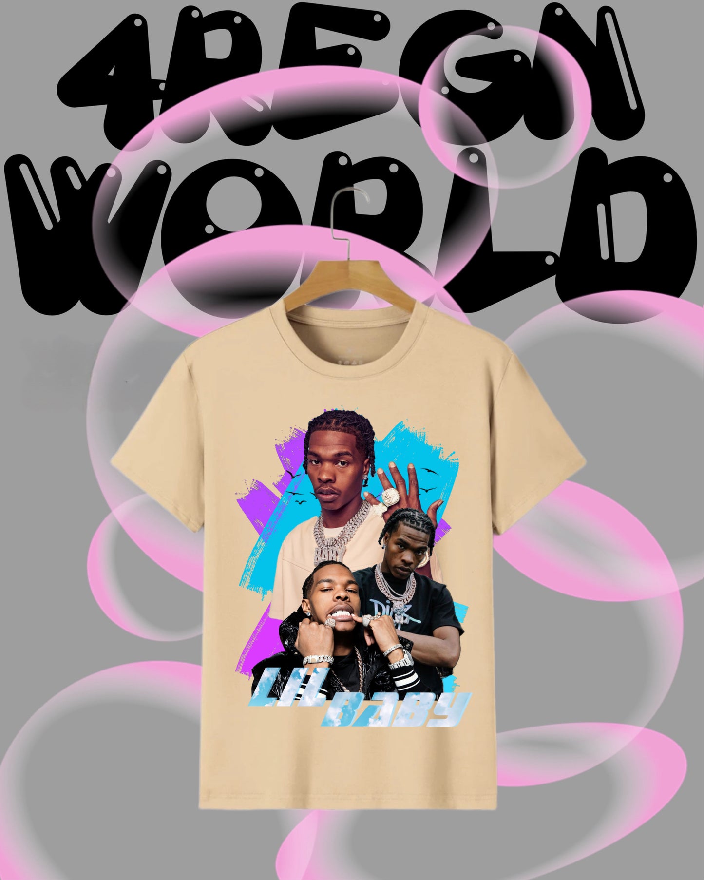 Lil Baby Oversized Tee