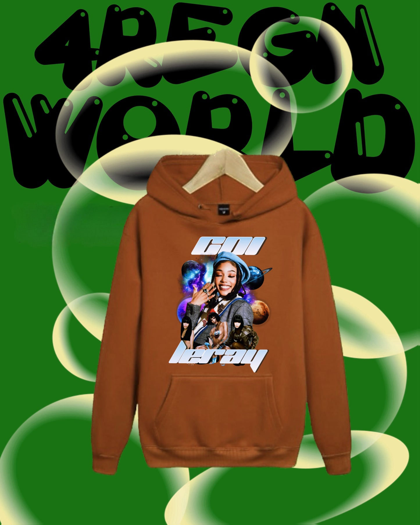 Graphic Hoodie Coi Leray