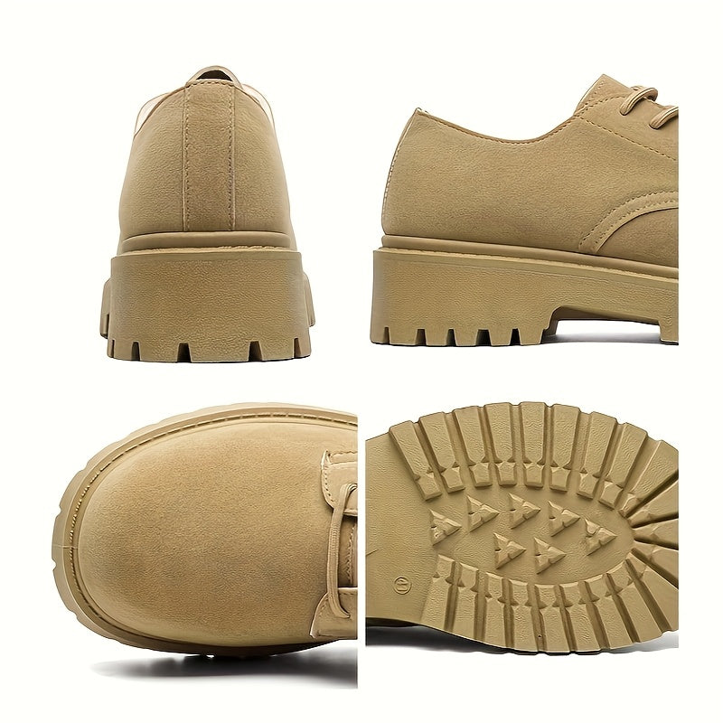 Men’s Retro Workwear Derby Shoes