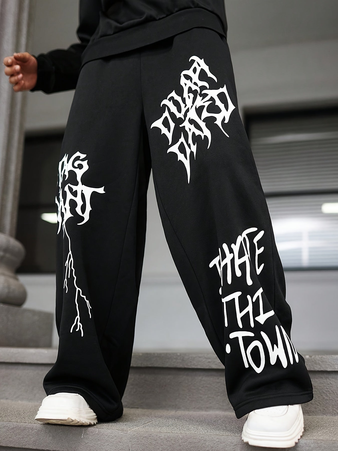 Printed Casual Joggers
