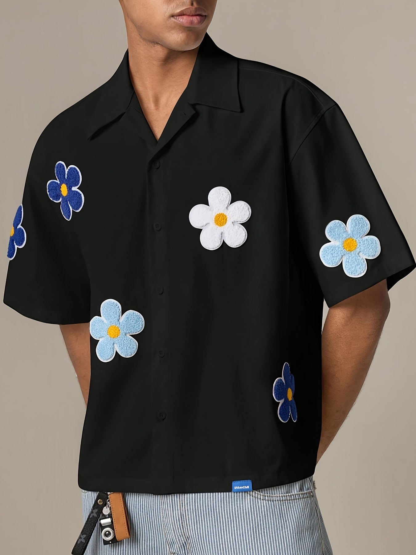Men's Floral Casual Shirt