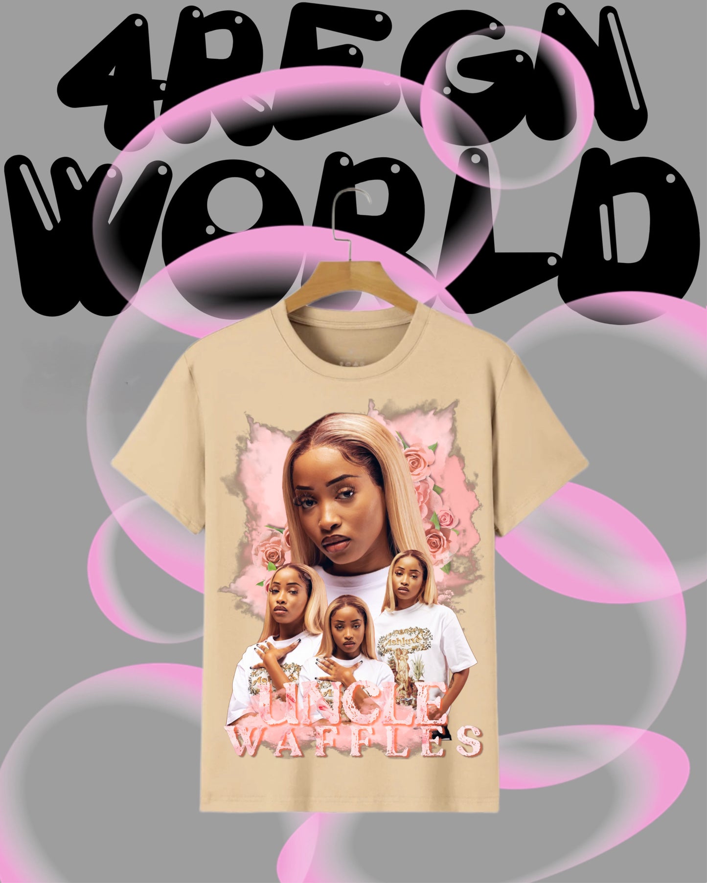 Graphic Tee New Edition Uncle Waffles