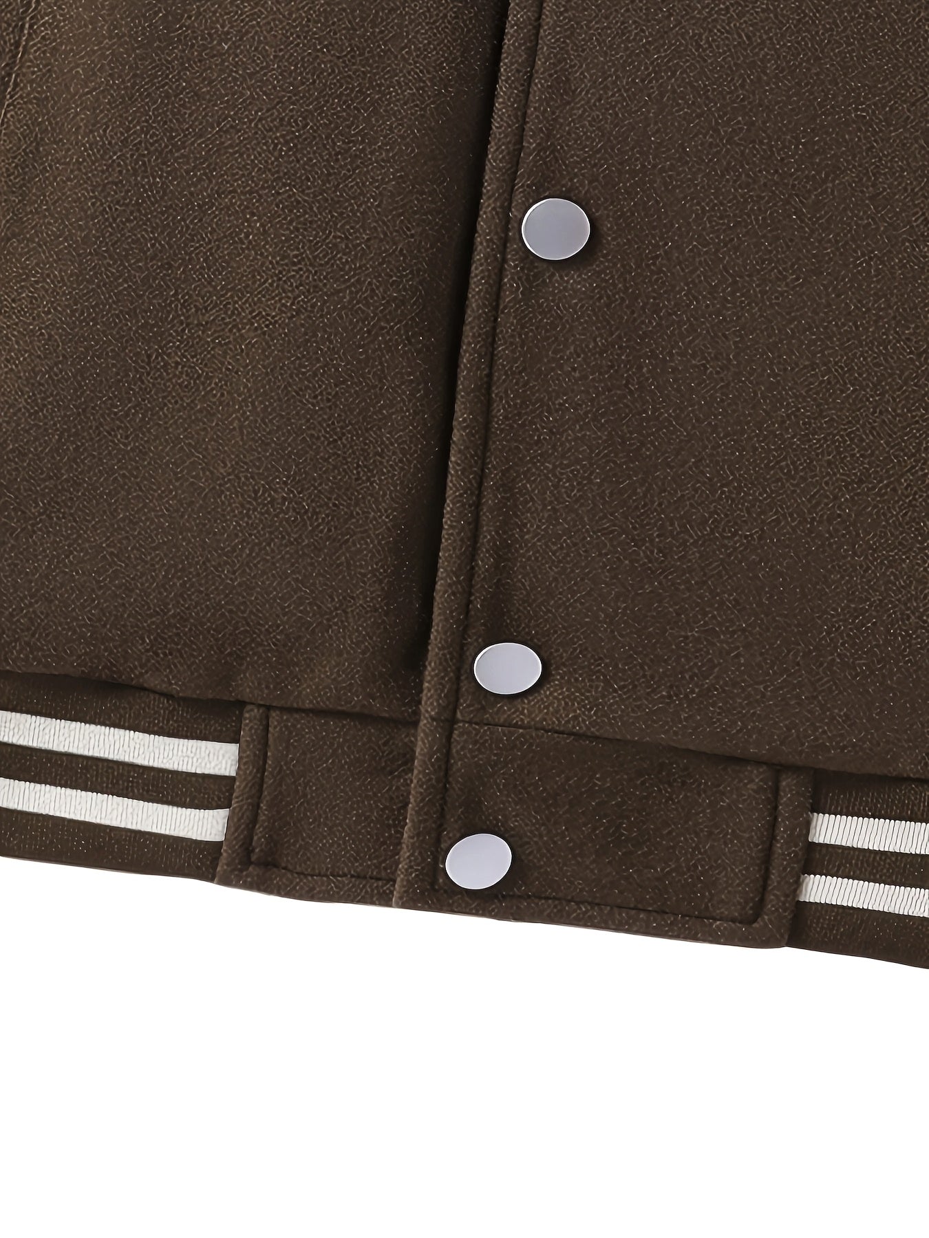Two Tone Color Baseball Jacket