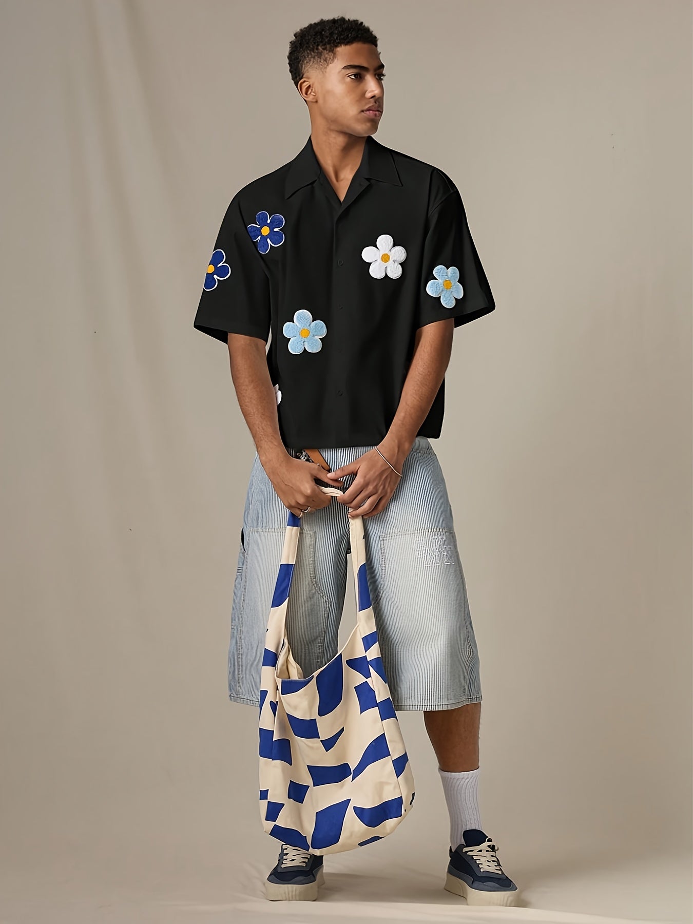 Men's Floral Casual Shirt