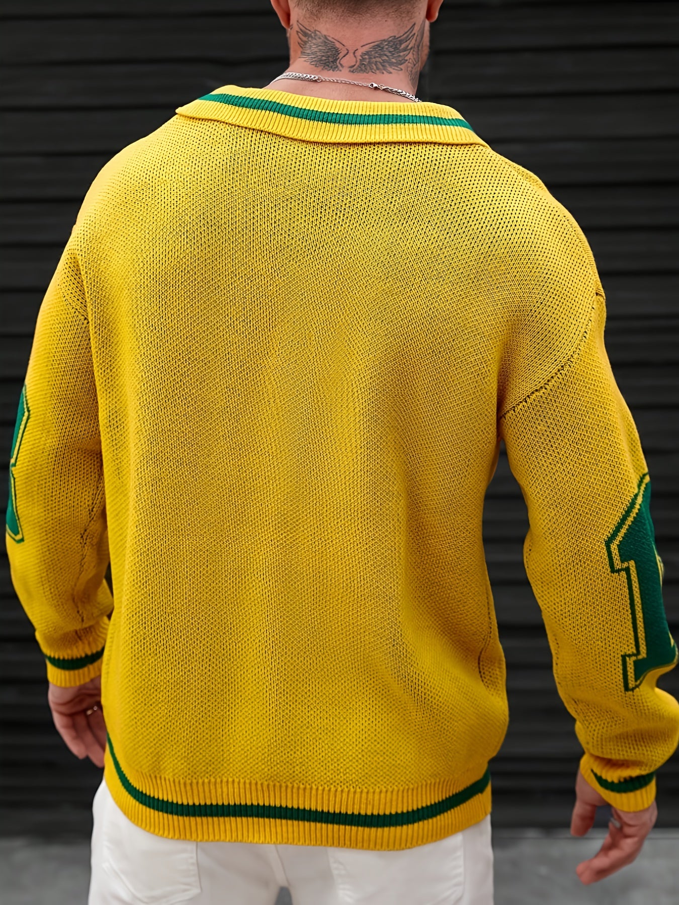 Men'S Knit Pullover Sweater
