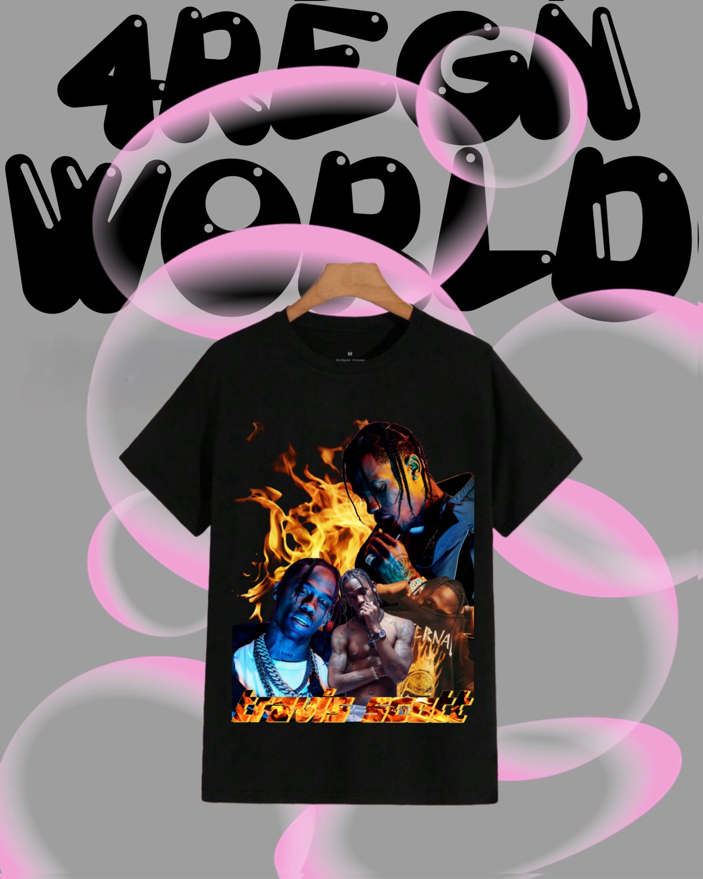 Graphic Tee New Edition Travis Scott