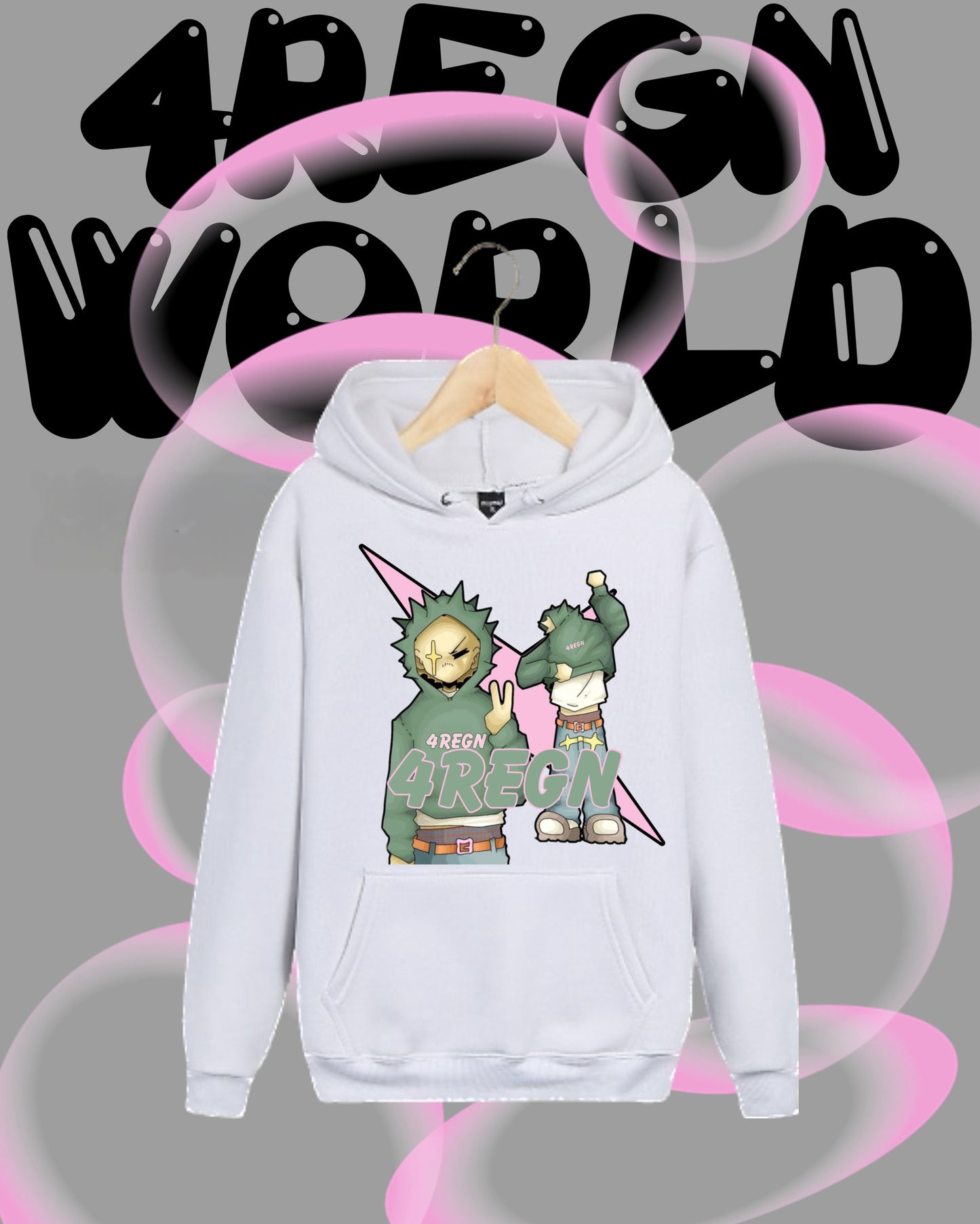 Graphic Hoodie 4regn