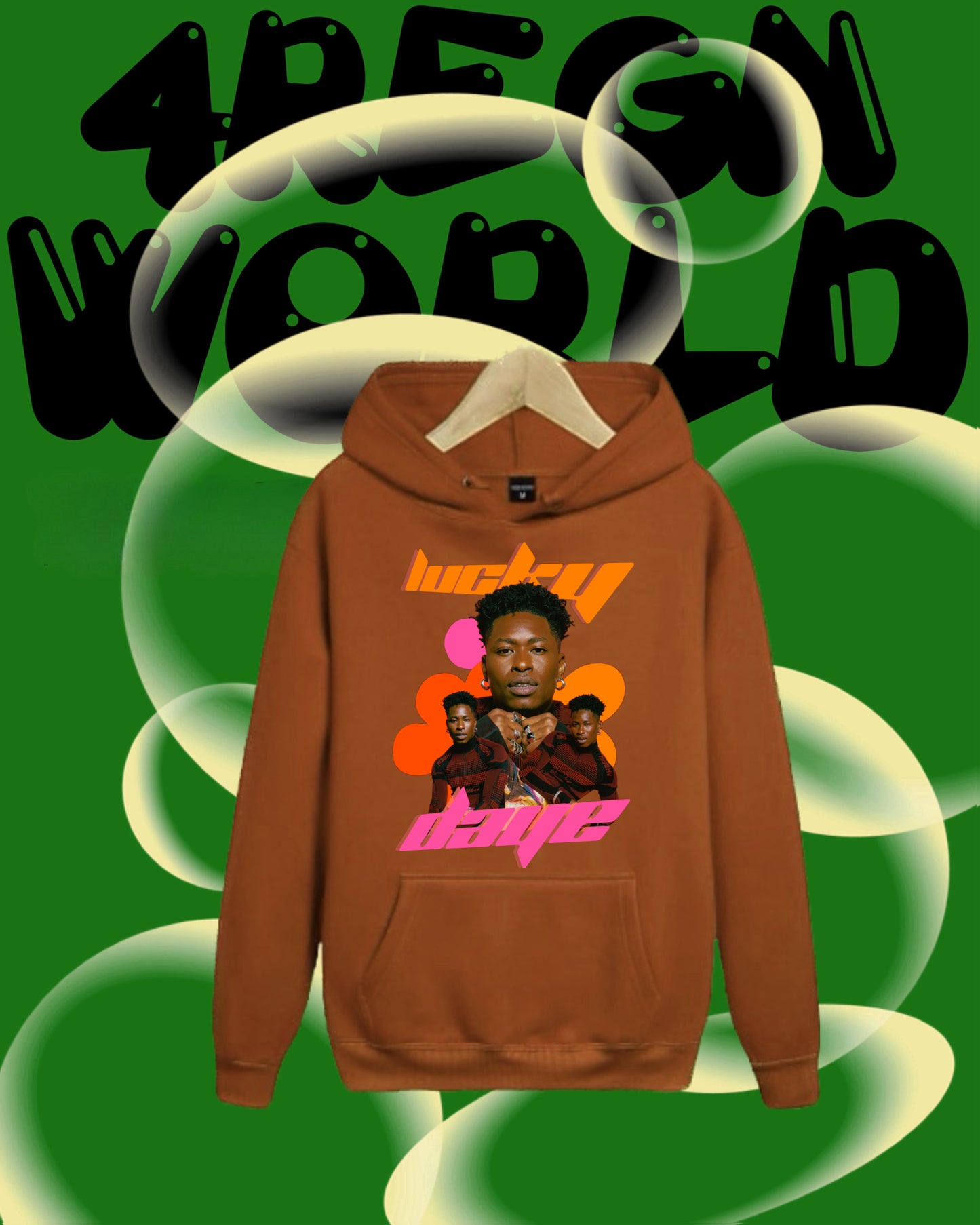 Graphic Hoodie Lucky Daye