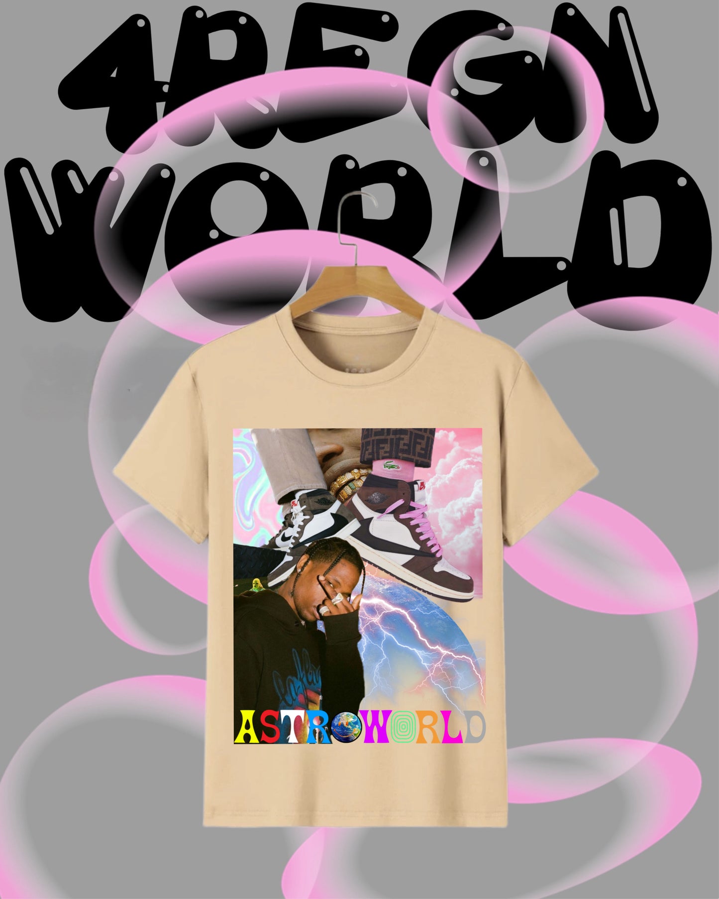 Graphic Tee New Edition Travis Scott
