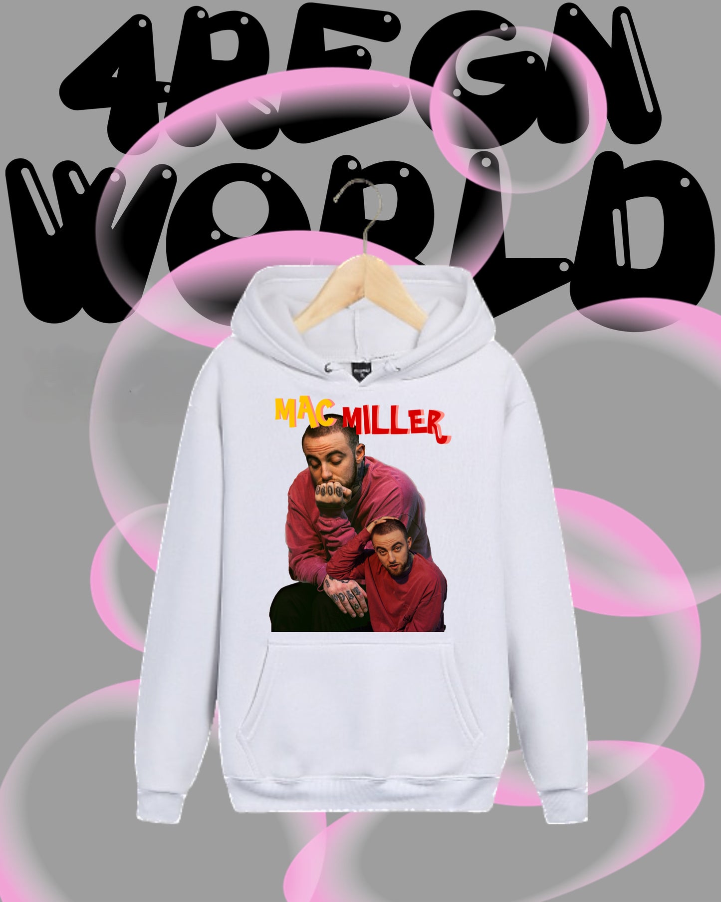 Graphic Hoodie Mac Miller