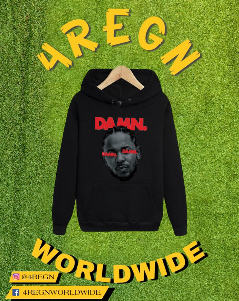Graphic Hoodie Kendrick Lamar DAMN