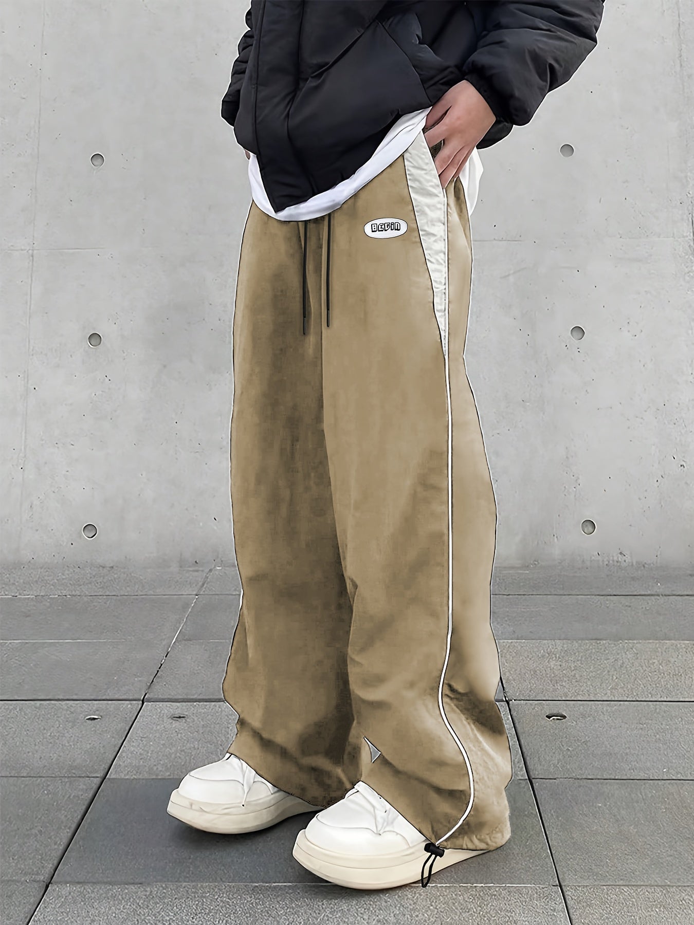 Men's Casual Loose Fit Drawstring Sweatpants