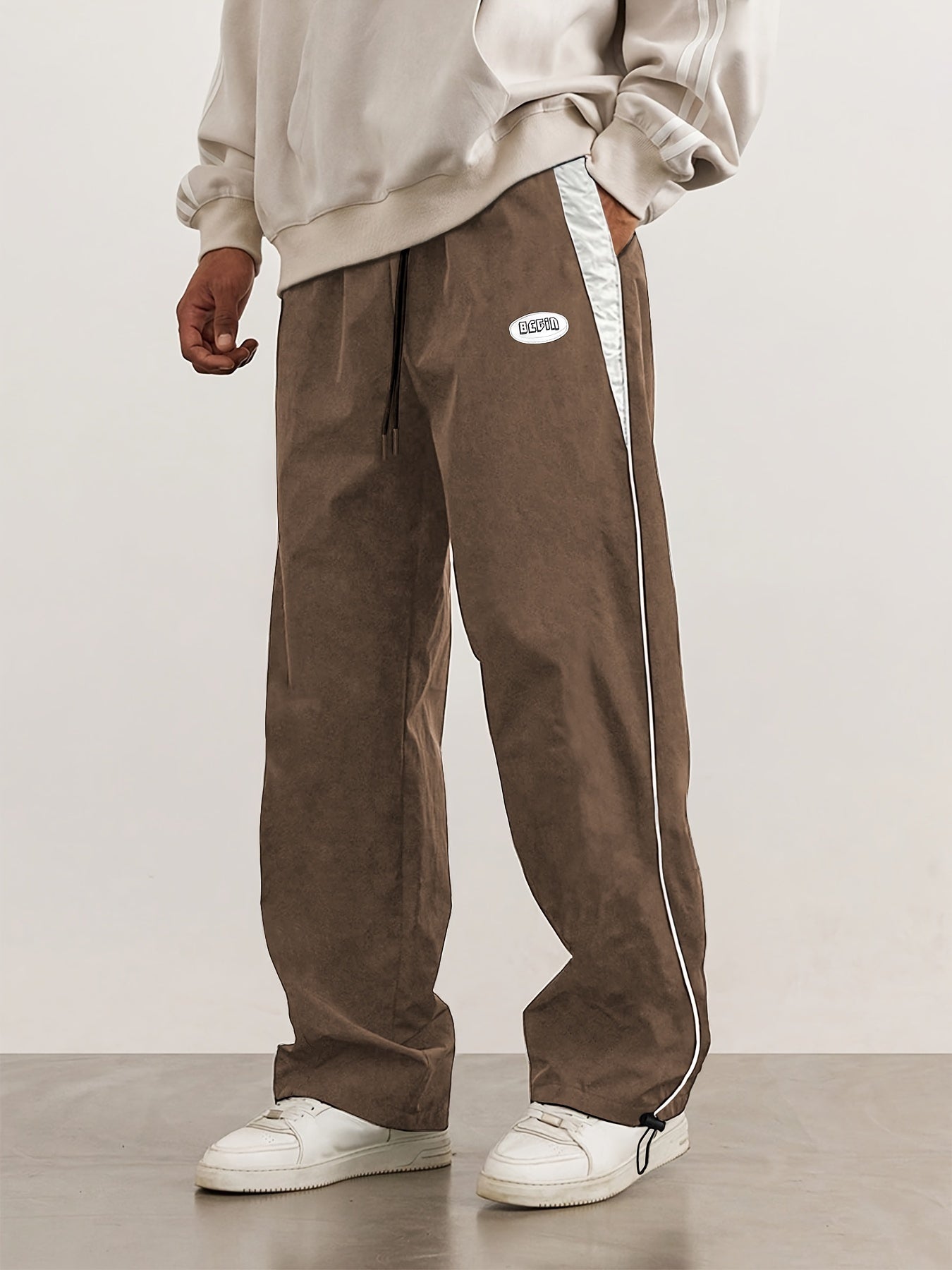 Men's Casual Loose Fit Drawstring Sweatpants