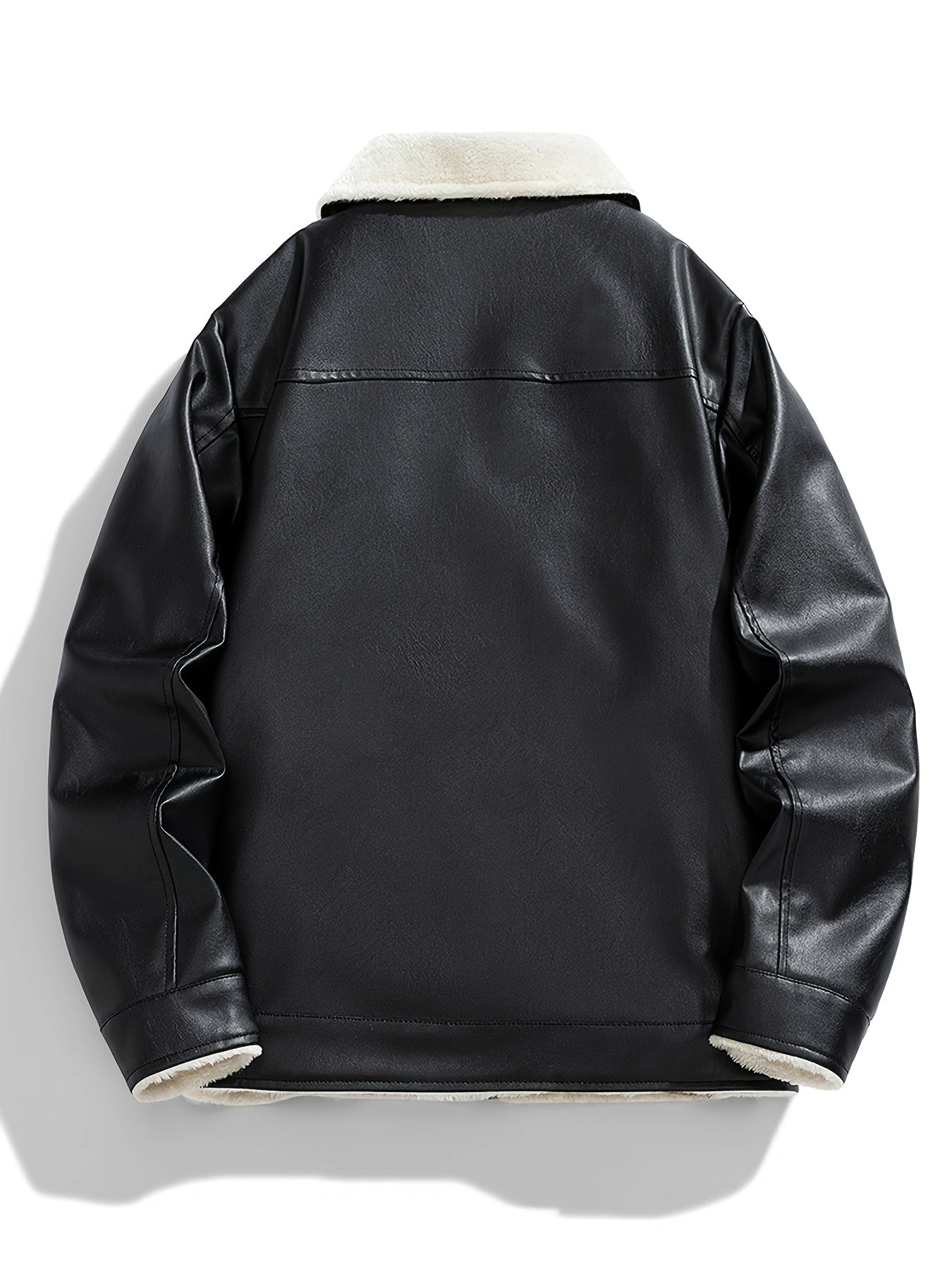 Men's Fashion Casual Versatile Fleece-Lined Jacket