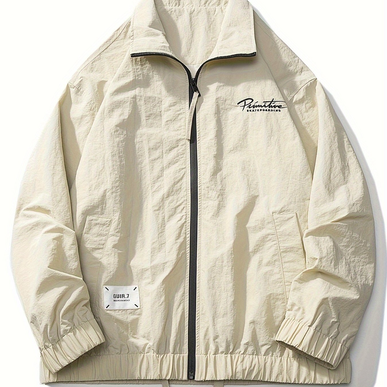 Men'S Vintage-Inspired Green Bomber Jacket