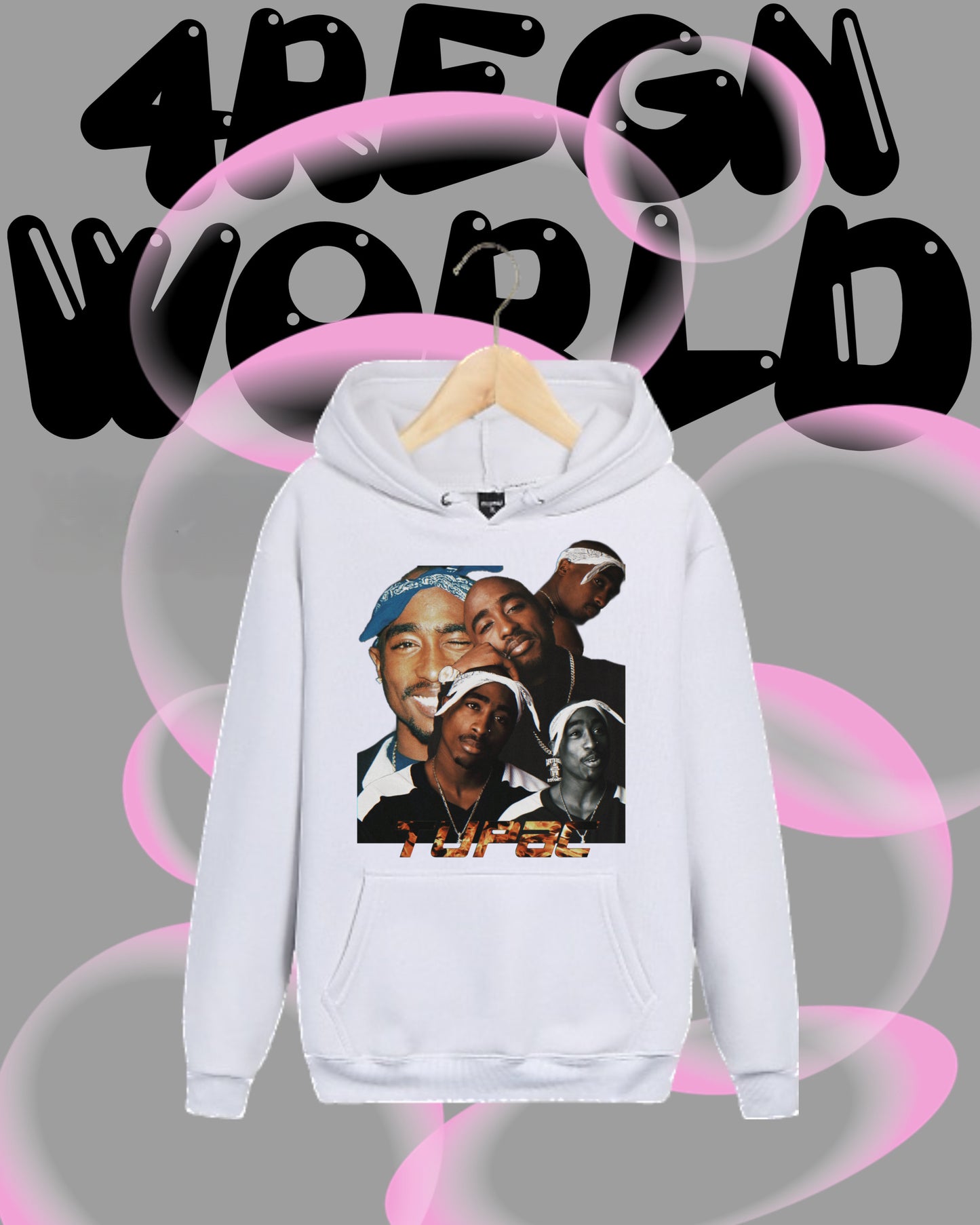 Graphic Hoodie 2Pac