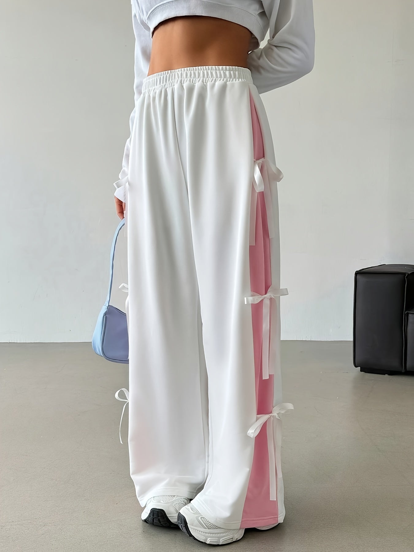 Women'S High-Waisted Wide-Leg Pants