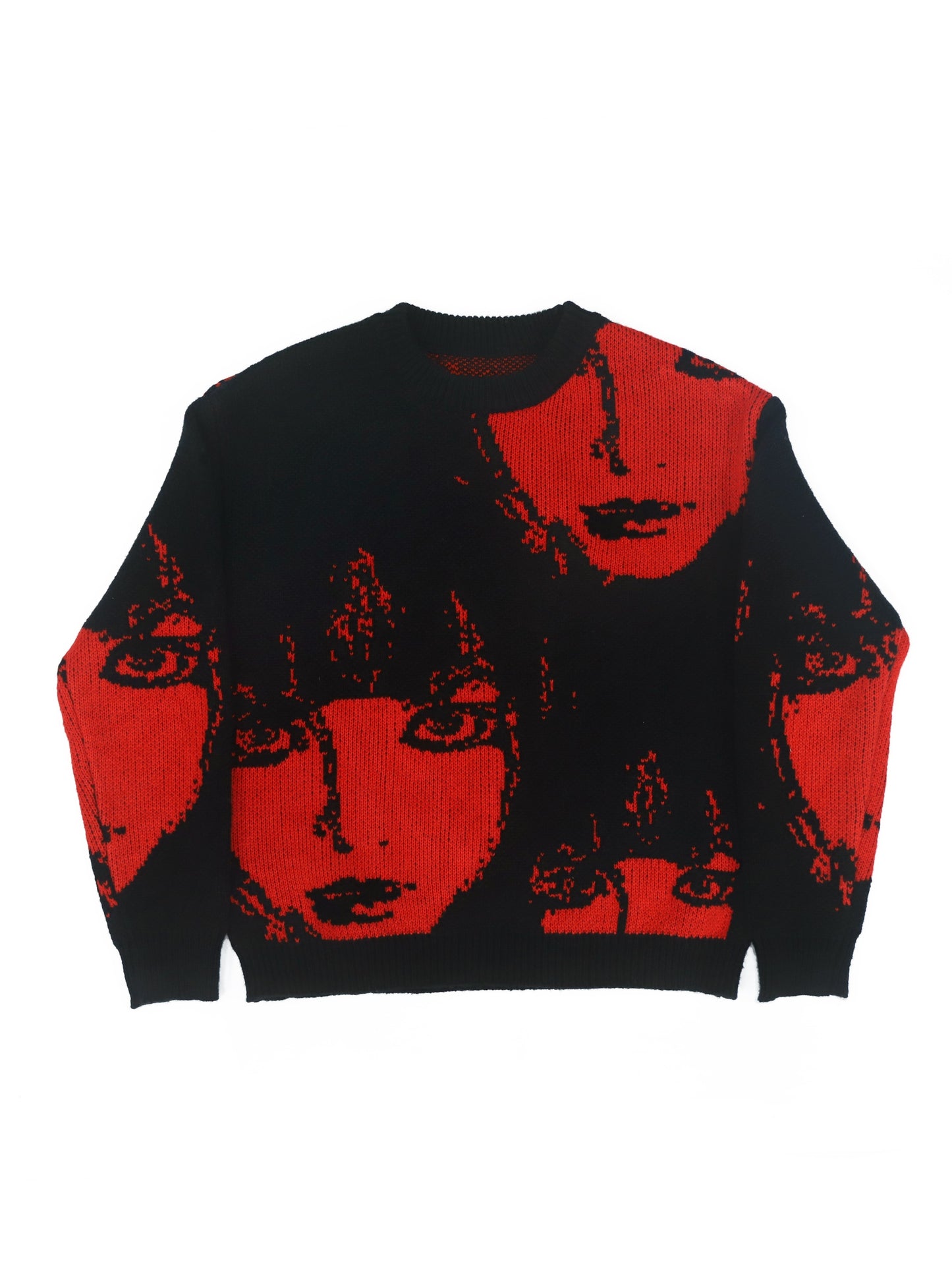Crew Neck Pullover Sweater