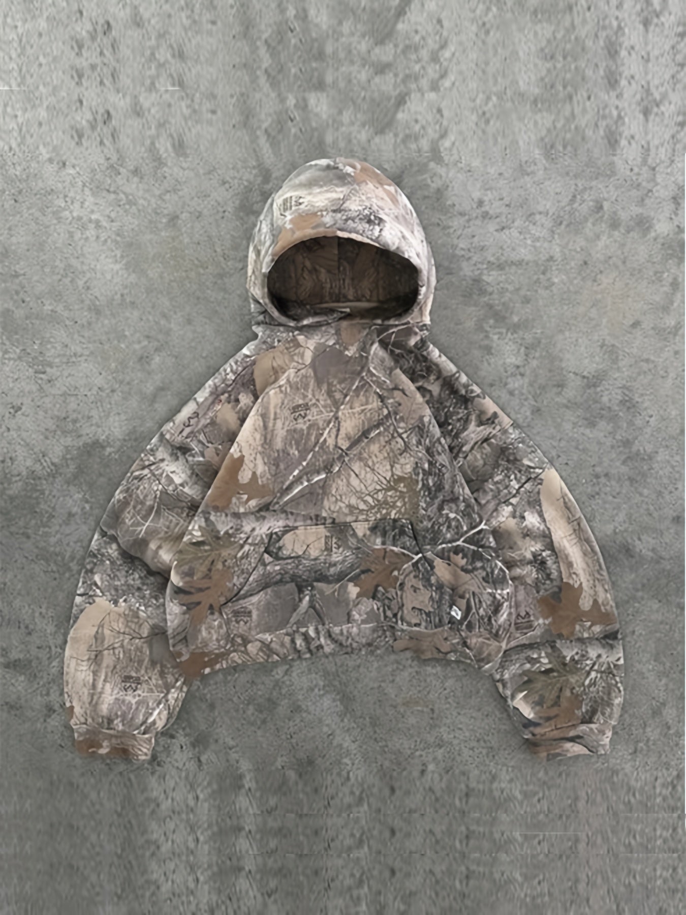 Camouflage Print Hoodie