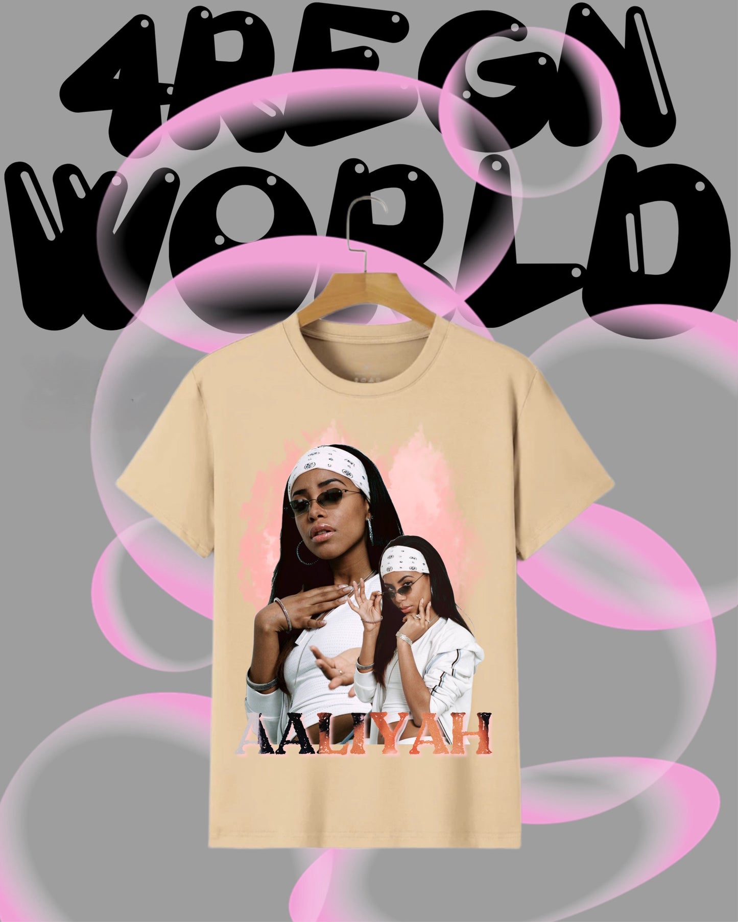 Graphic Tee New Edition Aaliyah
