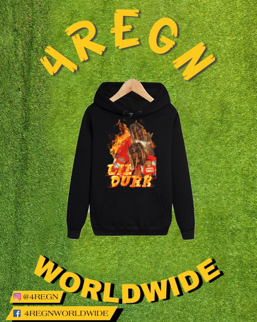 Graphic Hoodies Lil Durk