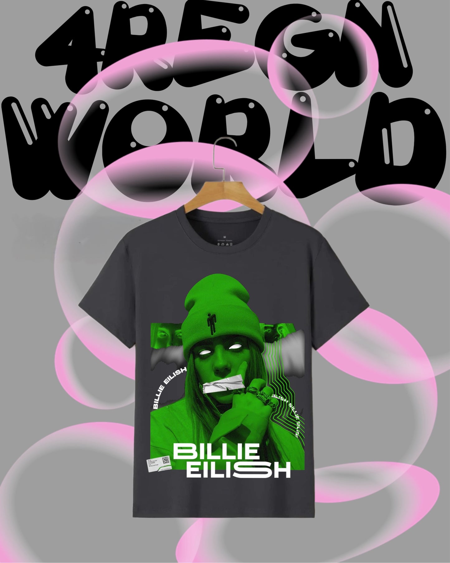 Graphic Tee New Edition Billie Eilish