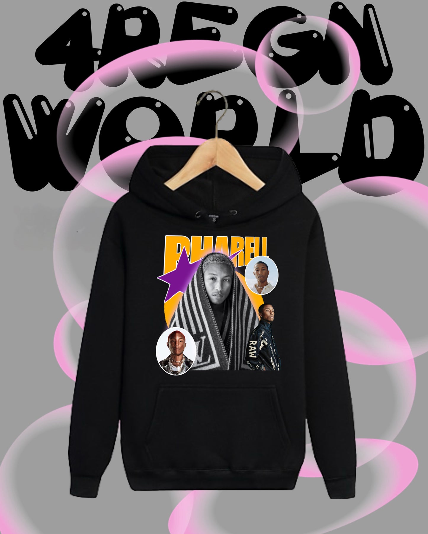 Graphic Hoodie Pharell