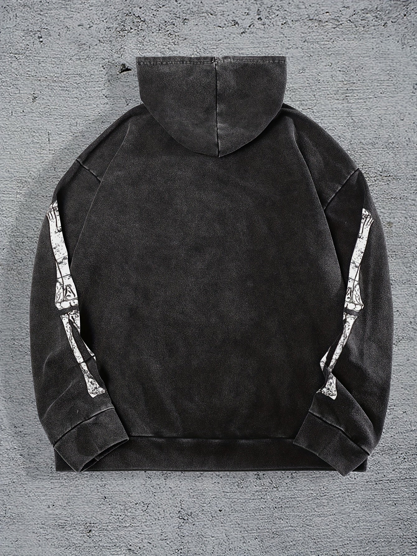 Skeleton Print Hoodie