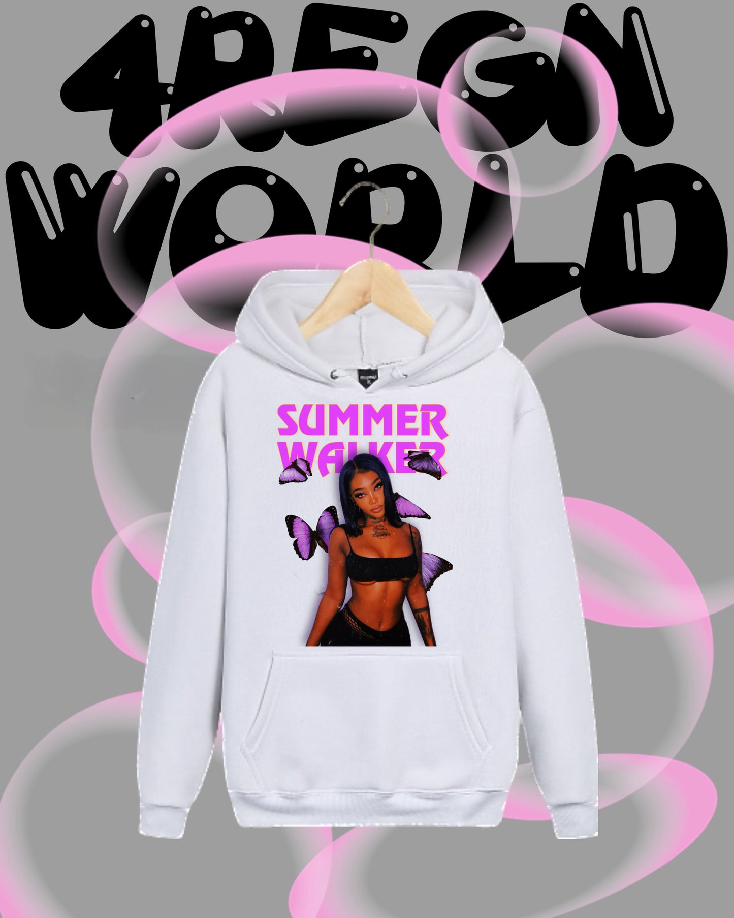 Graphic Hoodie Summer Walker