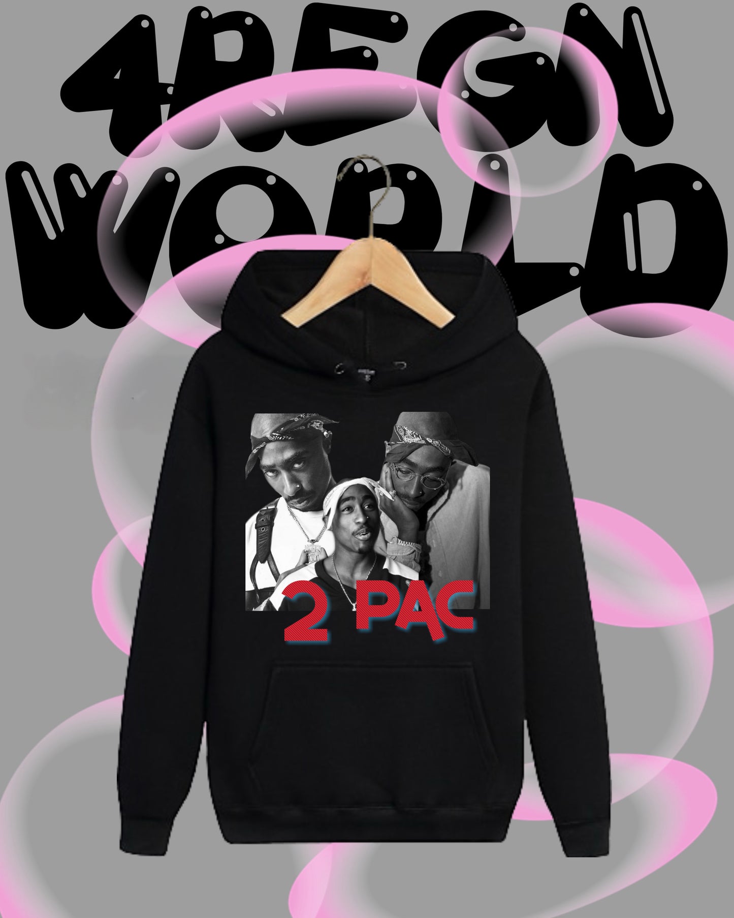 Graphic Hoodie 2Pac