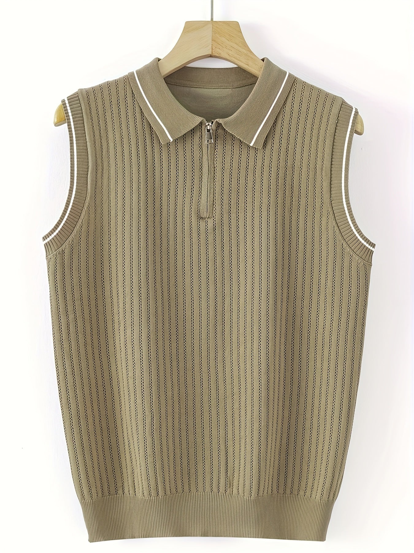 Men'S Sleeveless Knit Vest