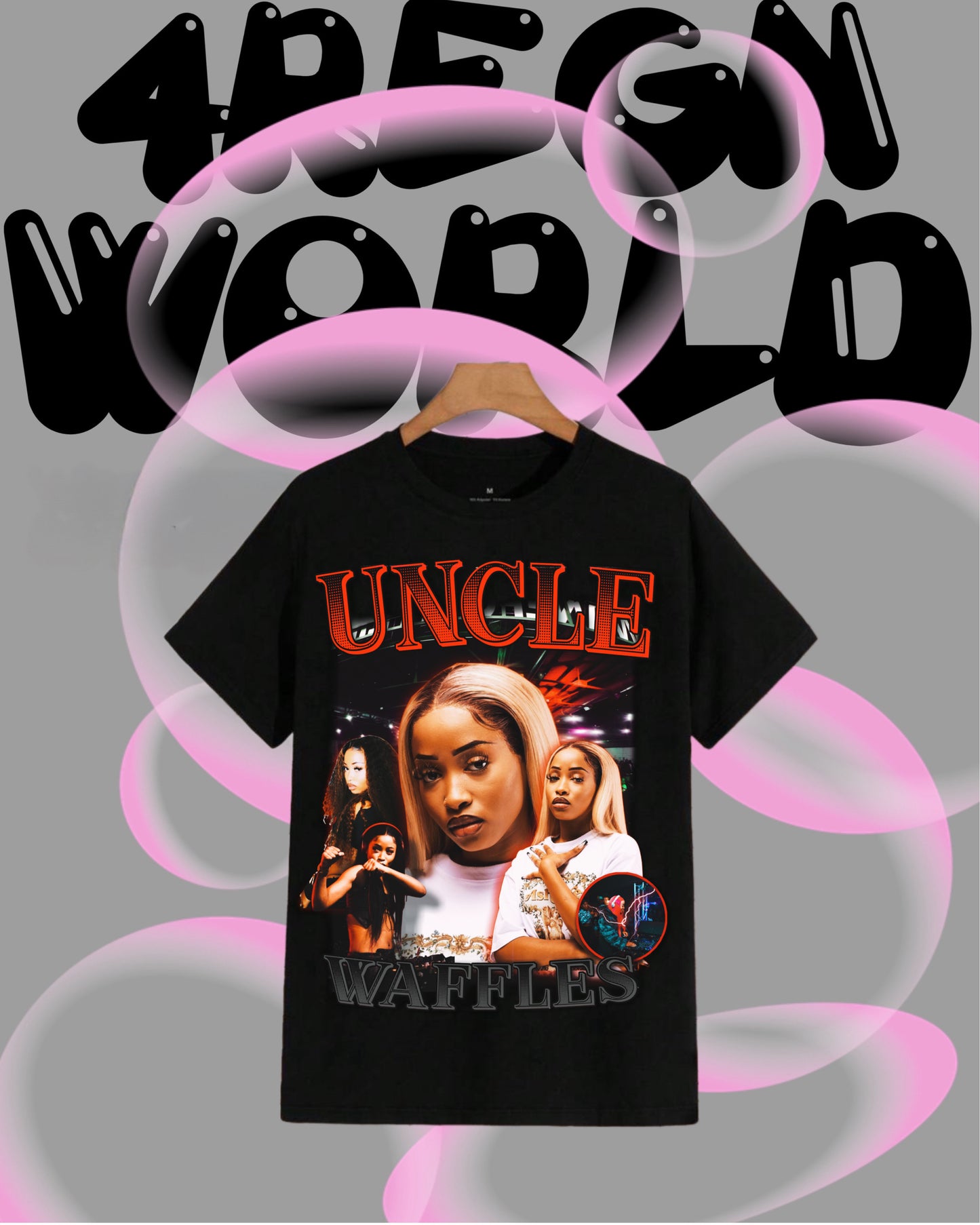 Graphic Tee New Edition Uncle Waffles