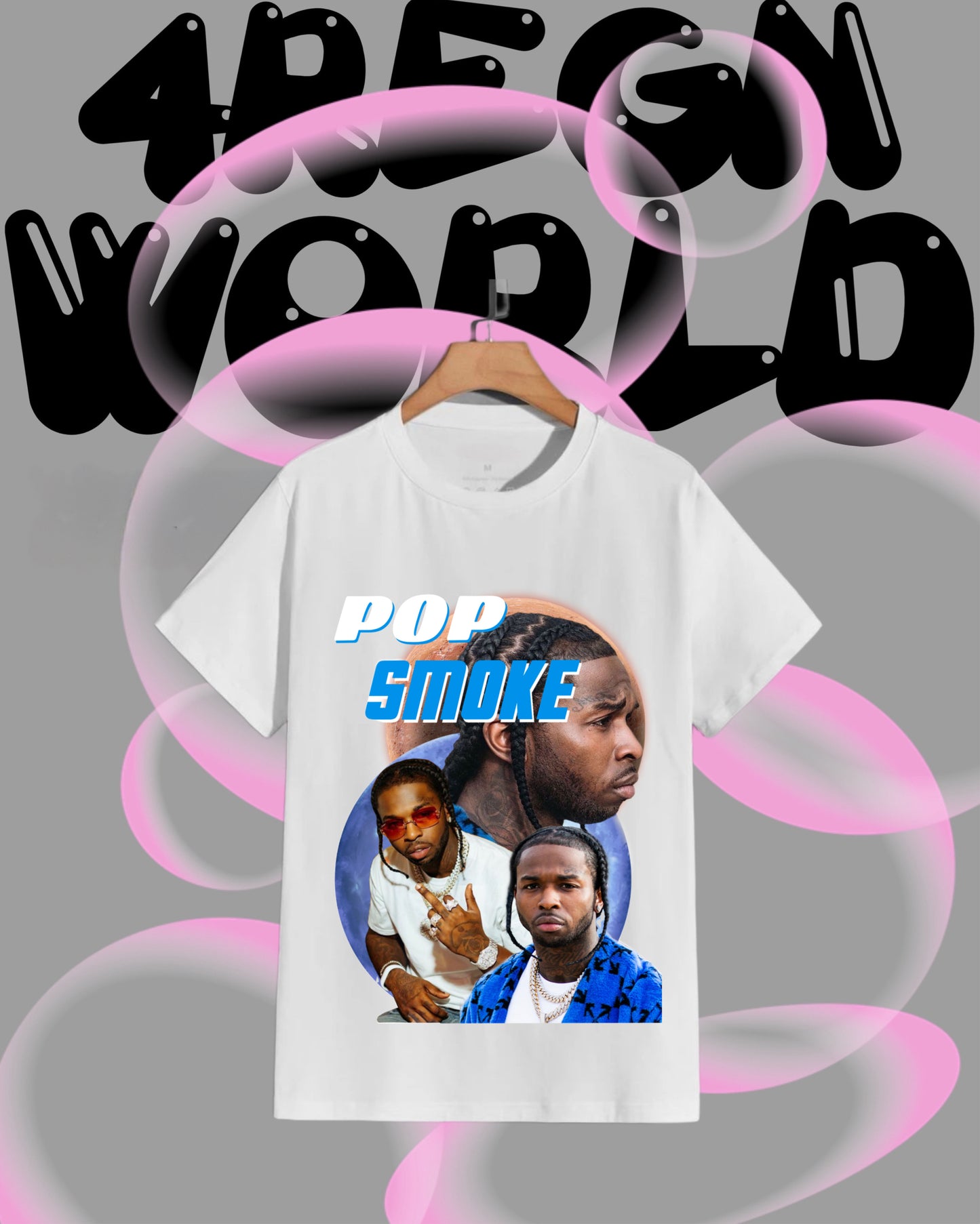 Graphic Tee New Edition Pop Smoke