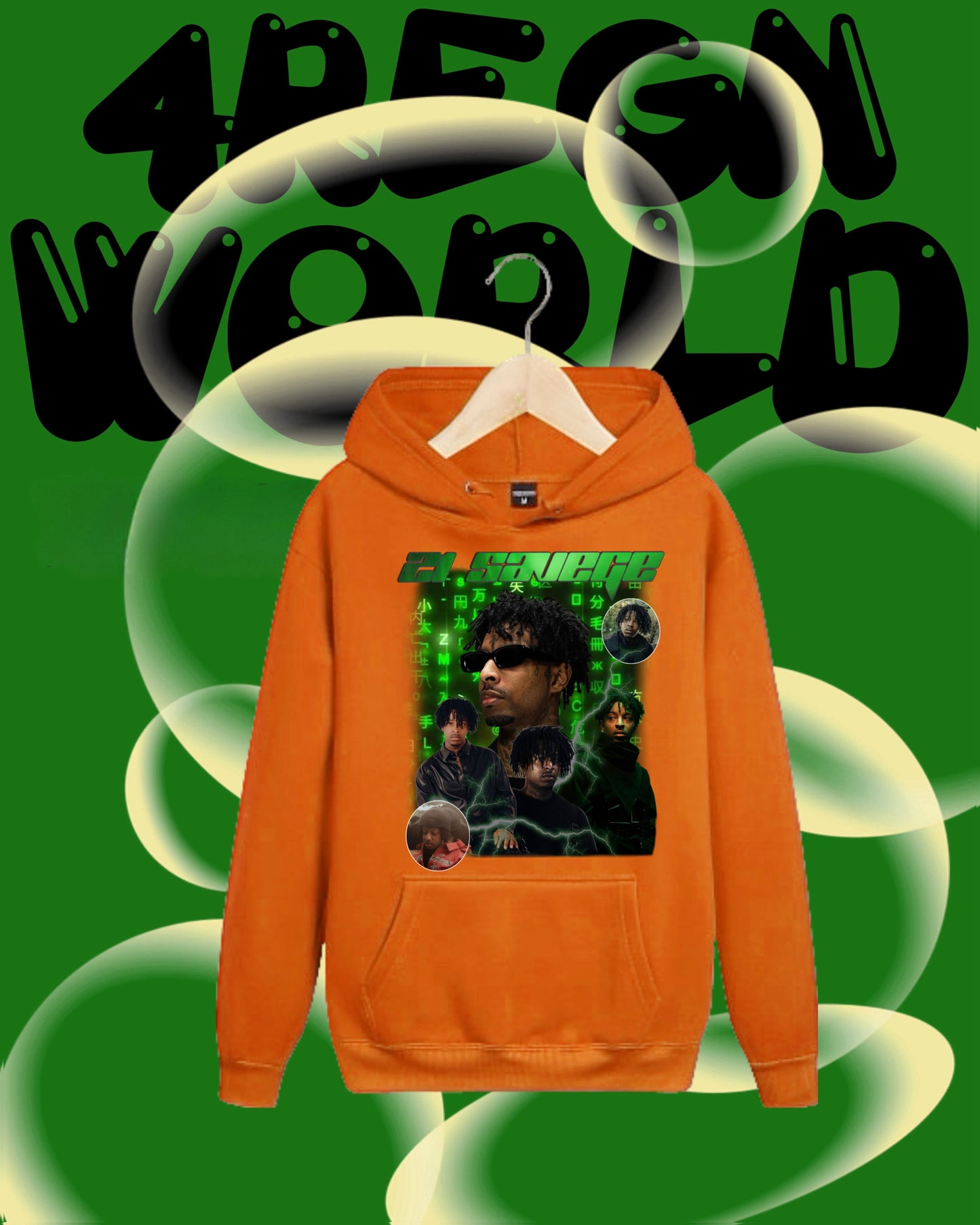 Graphic Hoodie 21 Savage
