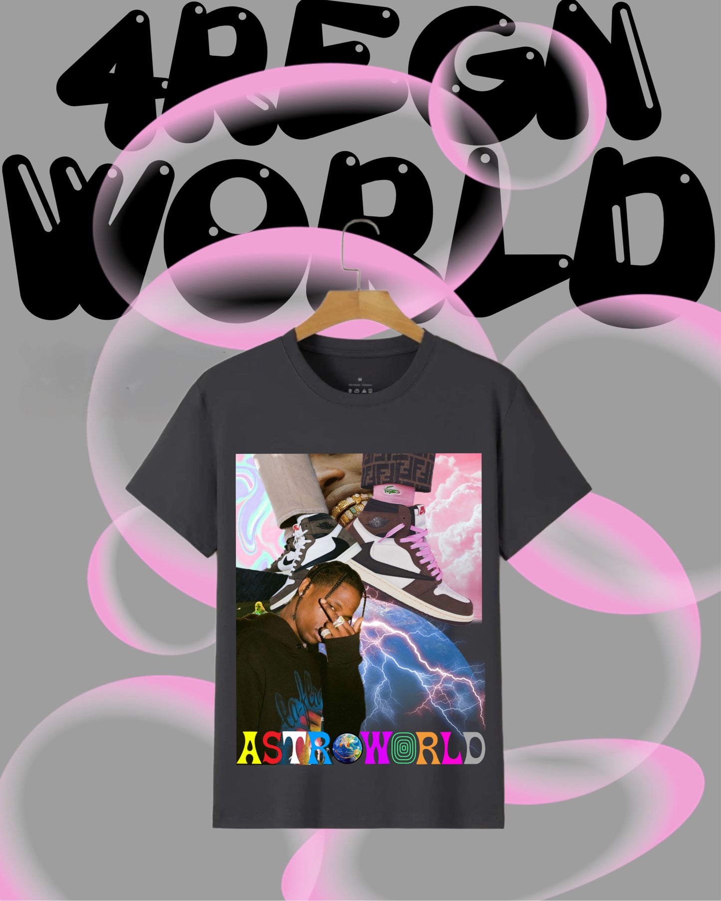 Graphic Tee New Edition Travis Scott