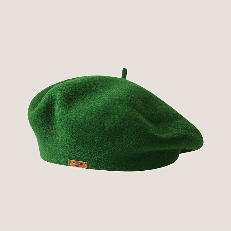 Women's Lightweight Wool Beret Hat