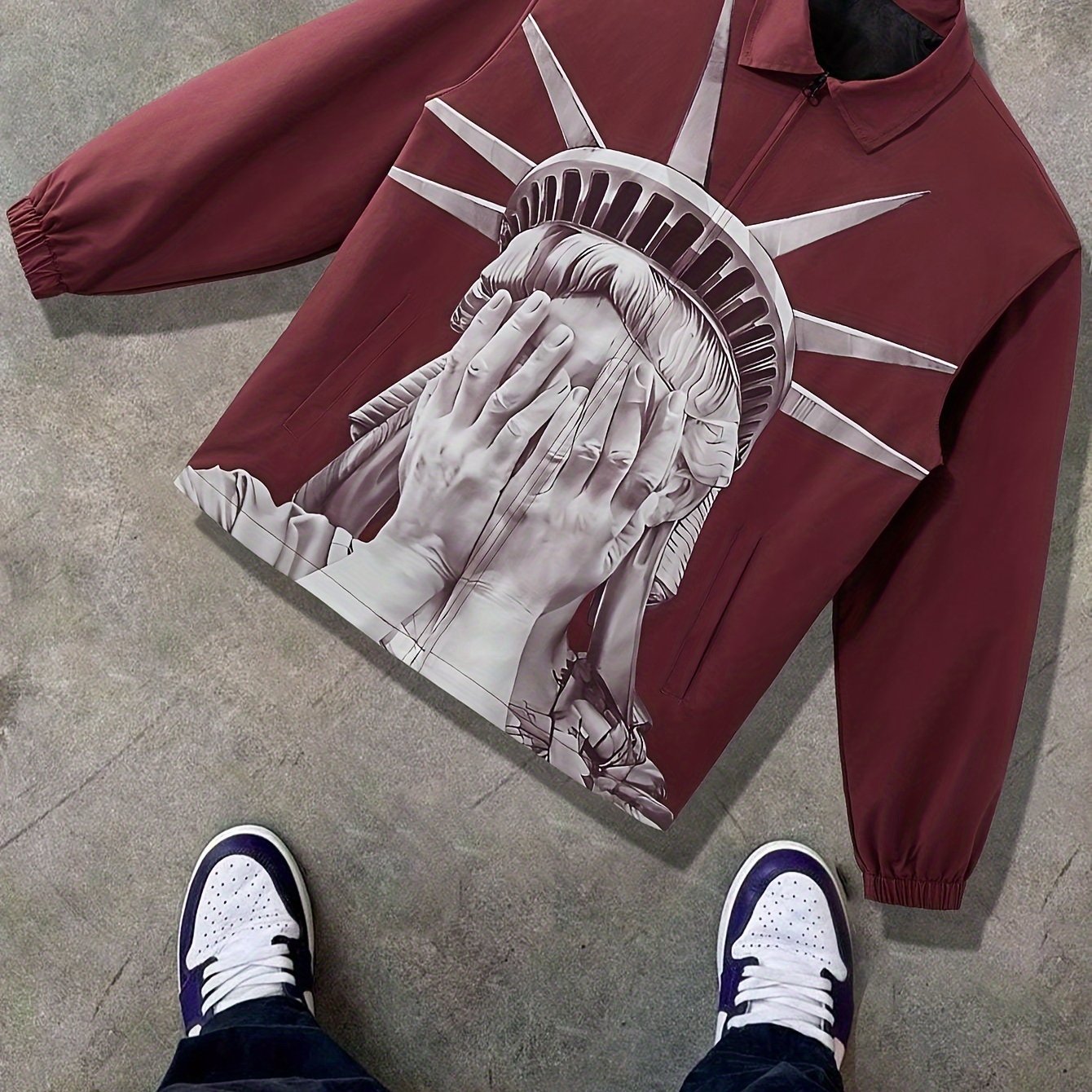 Casual Graphic Jacket