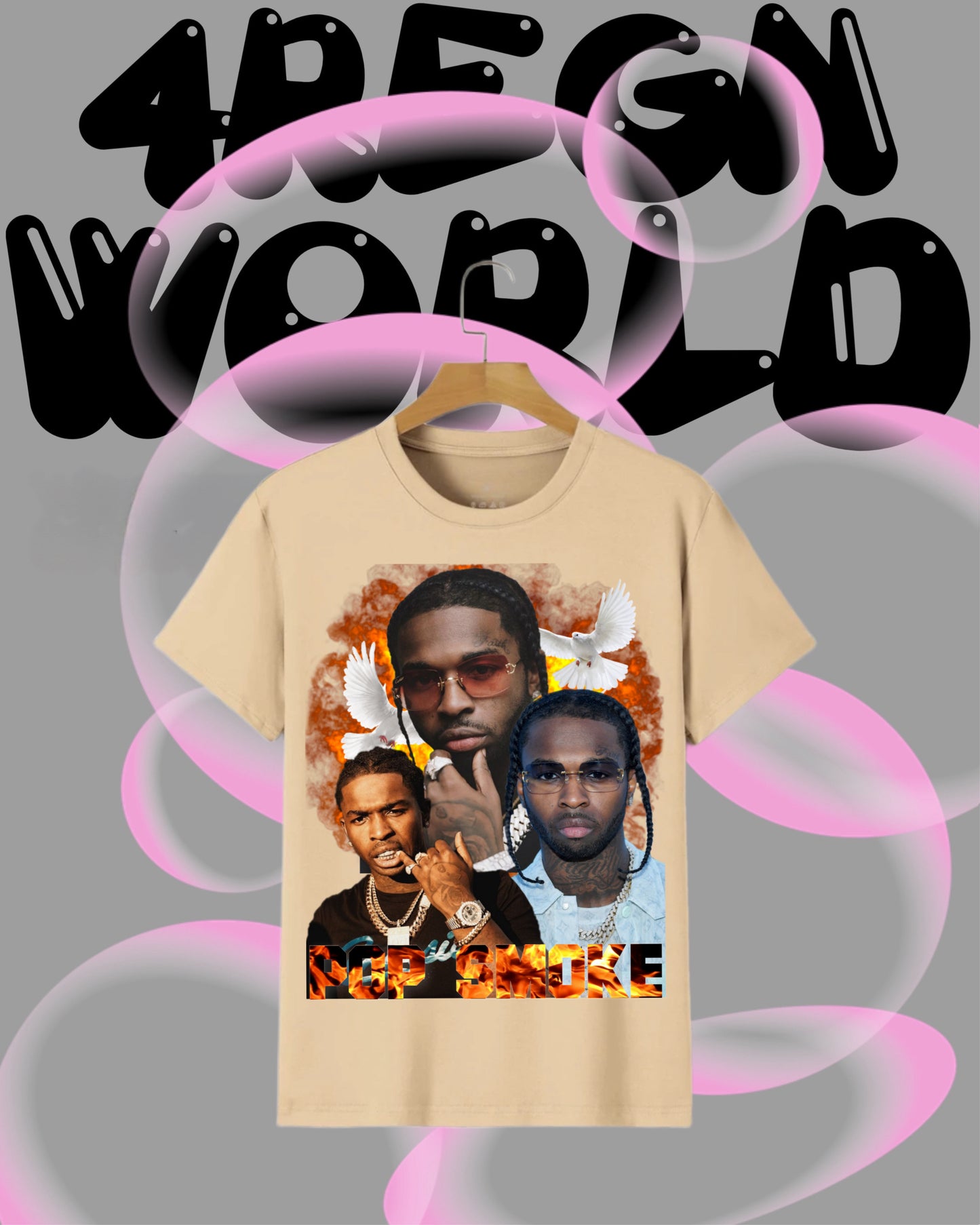 Graphic Tee New Edition Pop Smoke