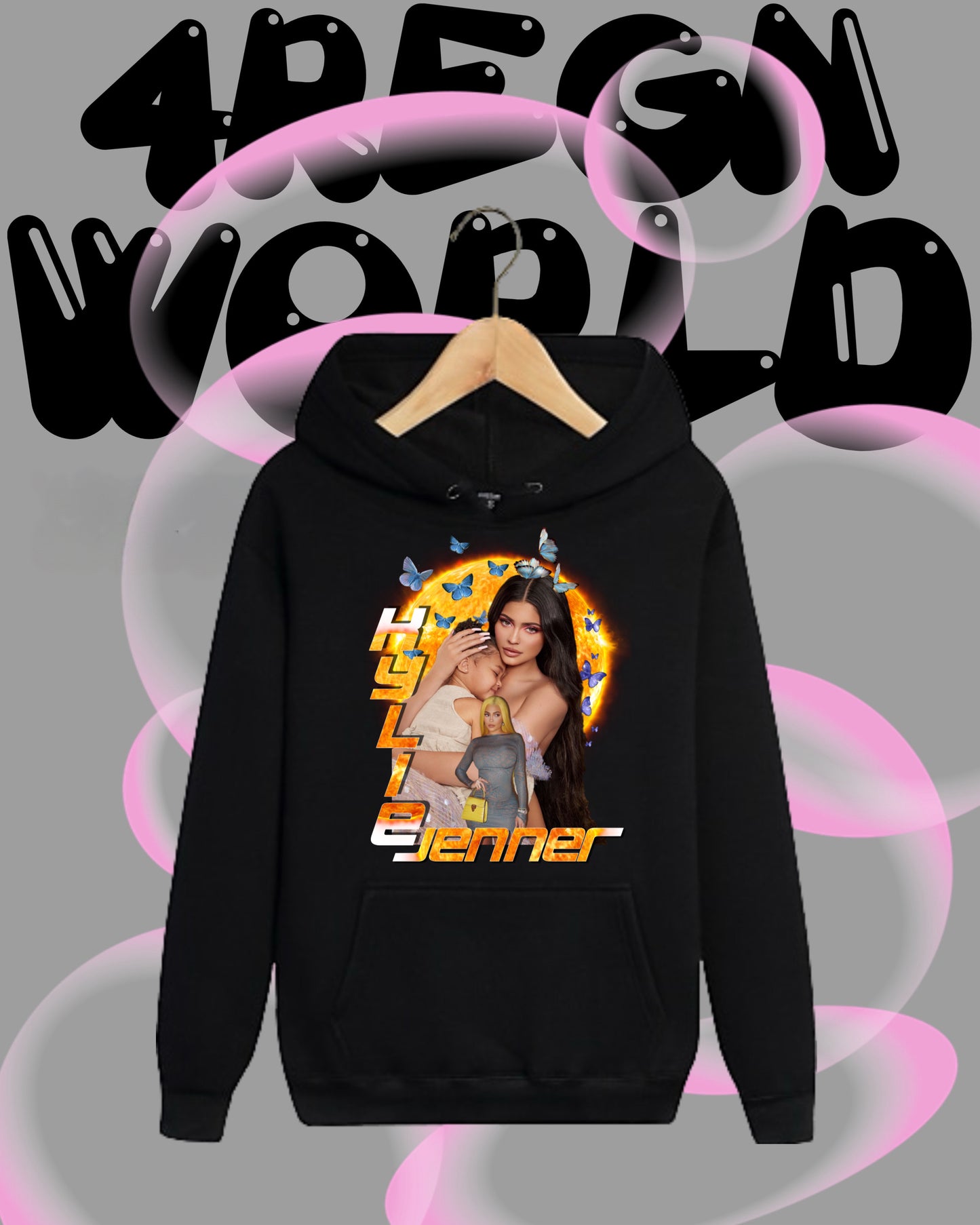 Graphic Hoodie Kylie Jenner & Stormi