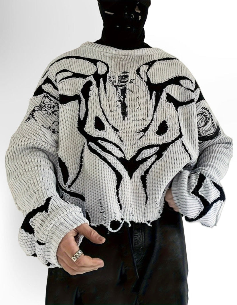 Knit Ripped Sweater