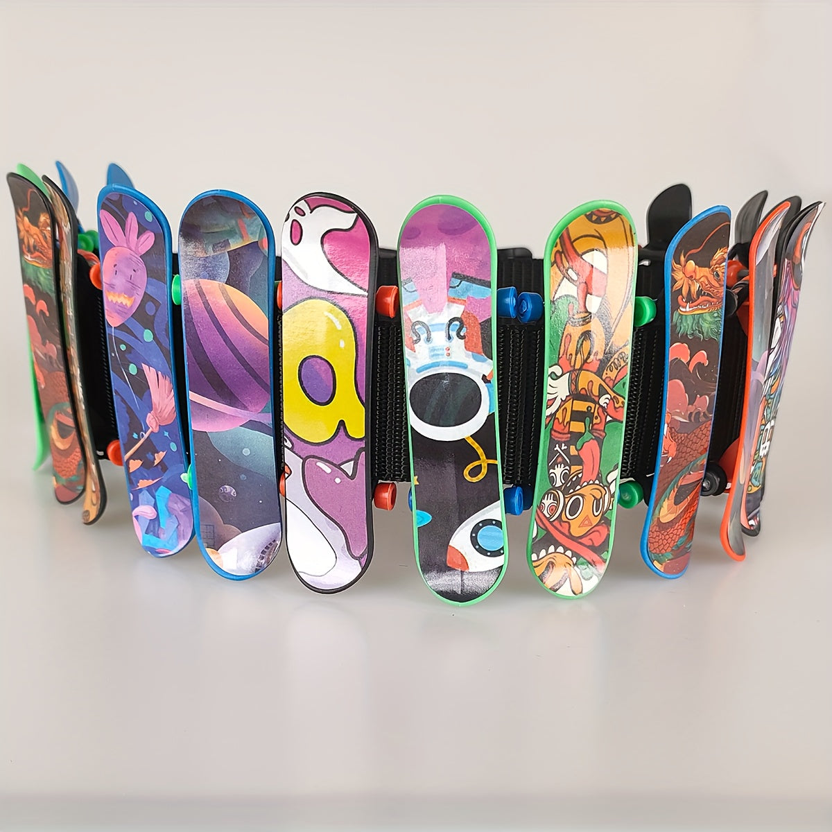 Funky Skateboard & Car Charm Belt