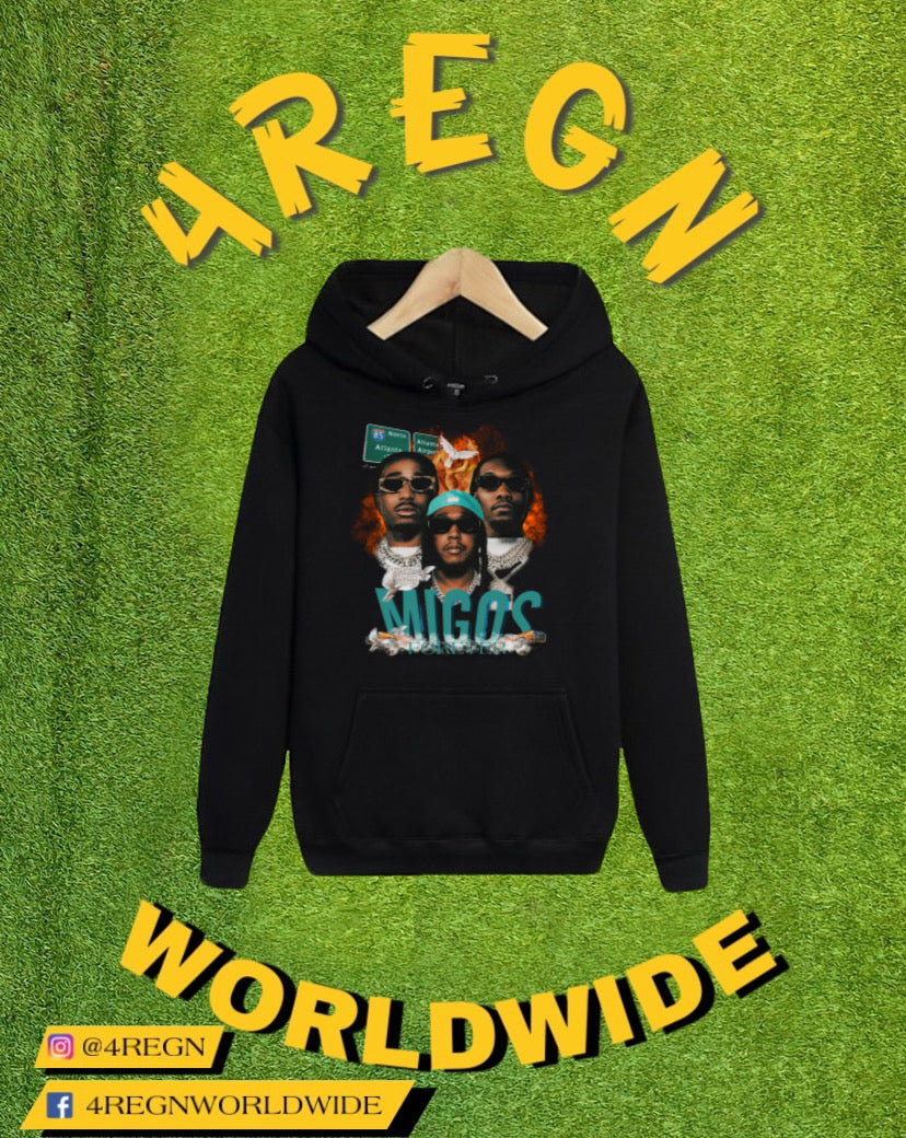 Graphic Hoodie Migos